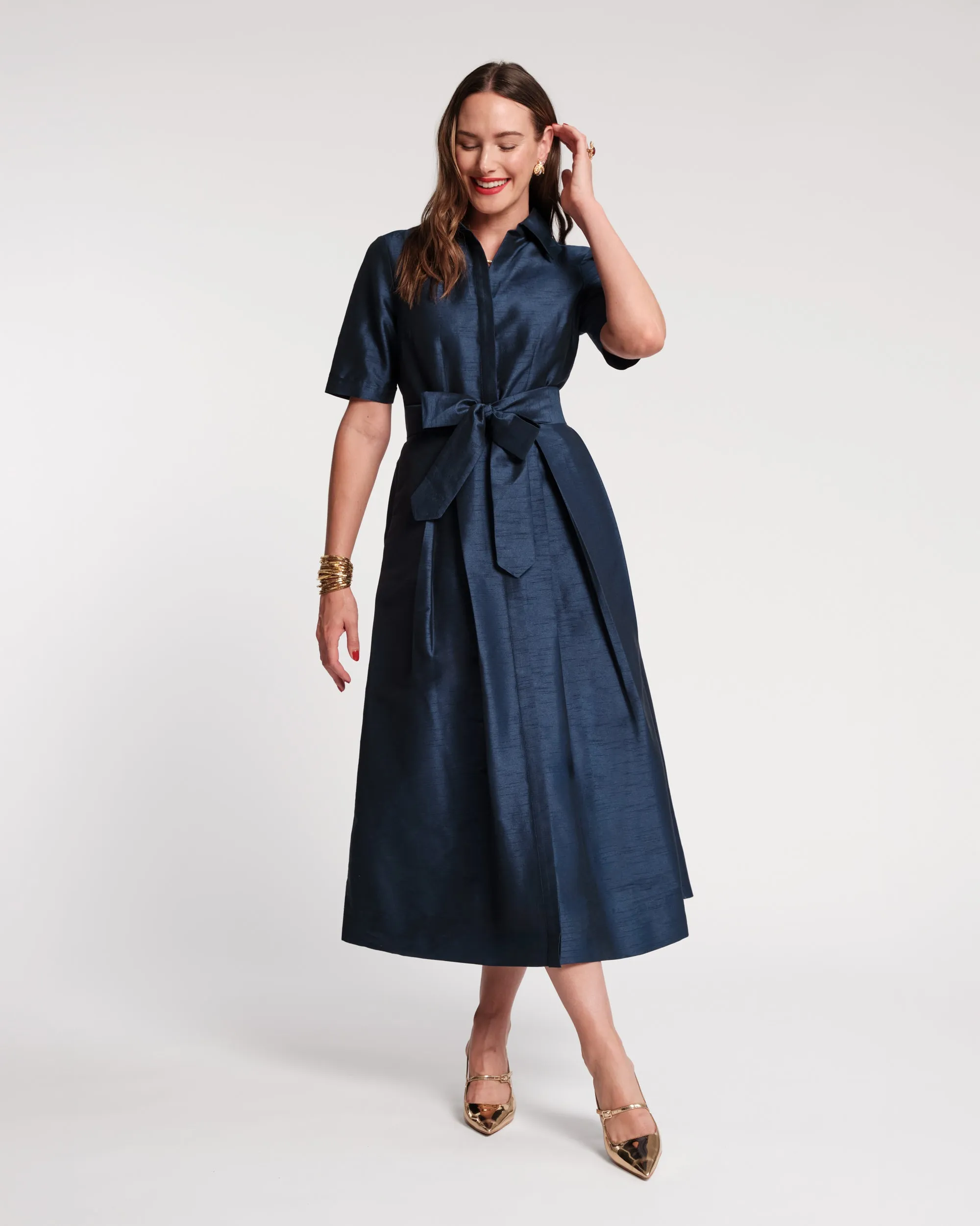 Bella Maxi Dress - Navy sold by Frances Valentine product image thumbnail 3