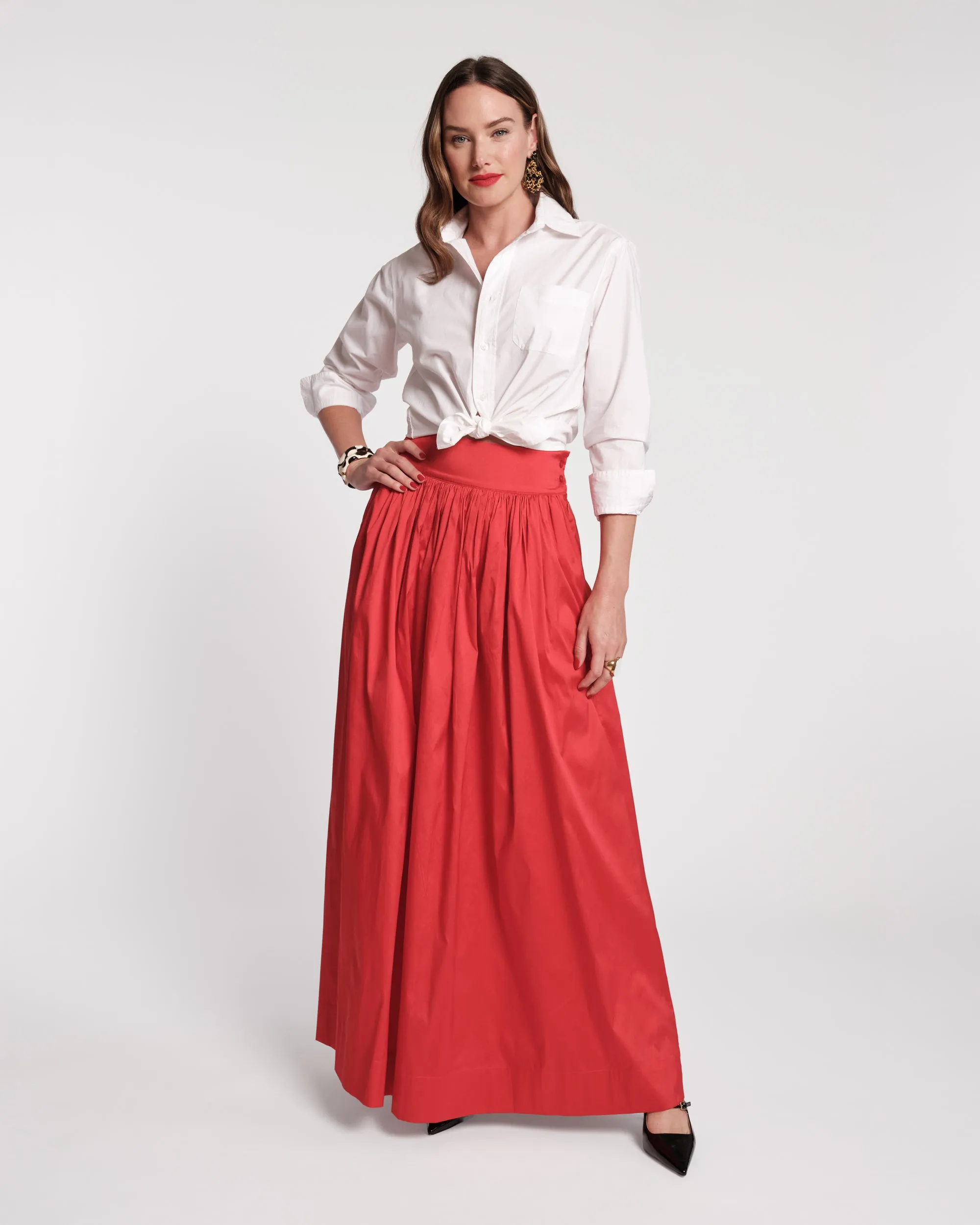 Ball Skirt - Red sold by Frances Valentine product image thumbnail 3