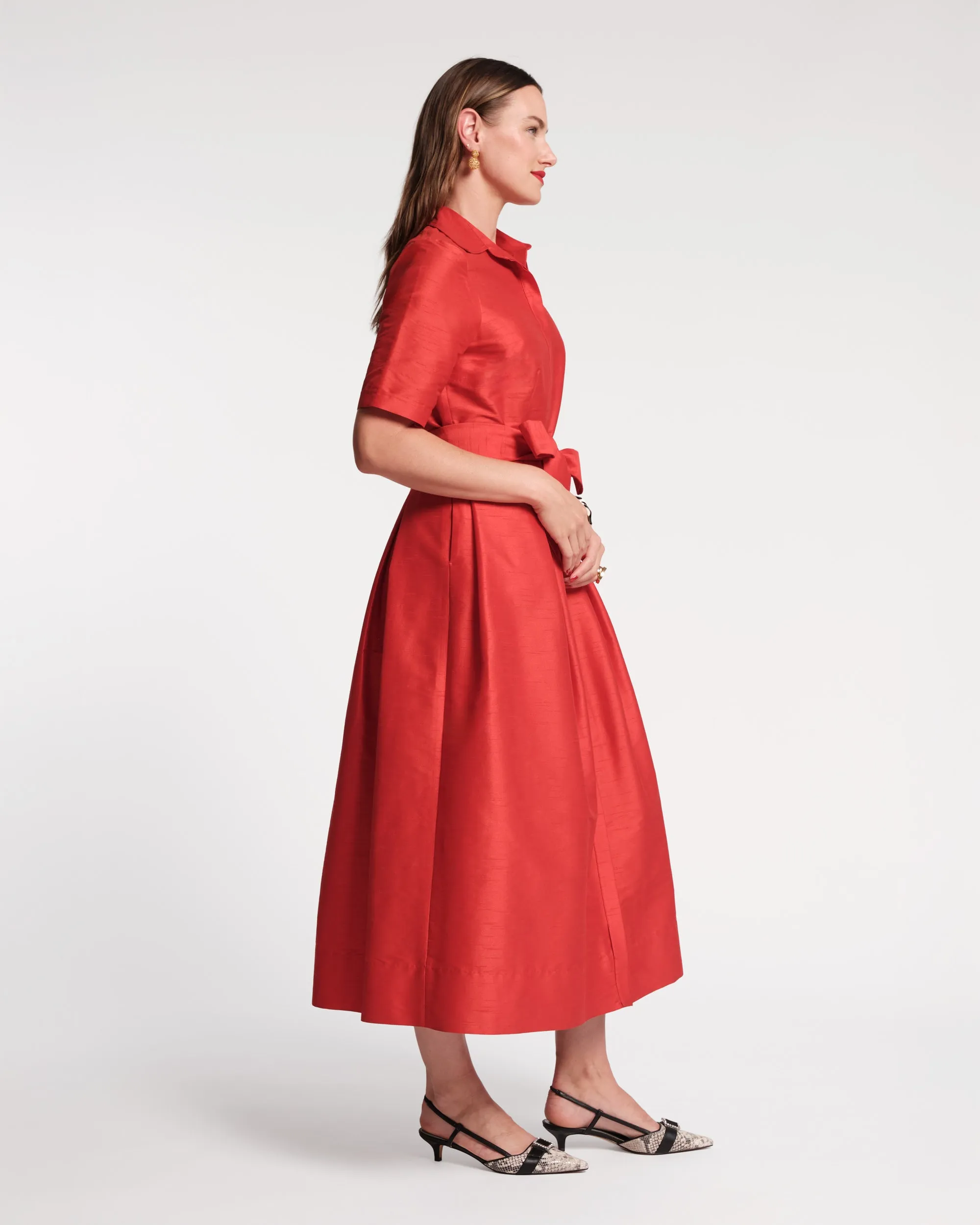 Bella Maxi Dress - Red sold by Frances Valentine product image thumbnail 4