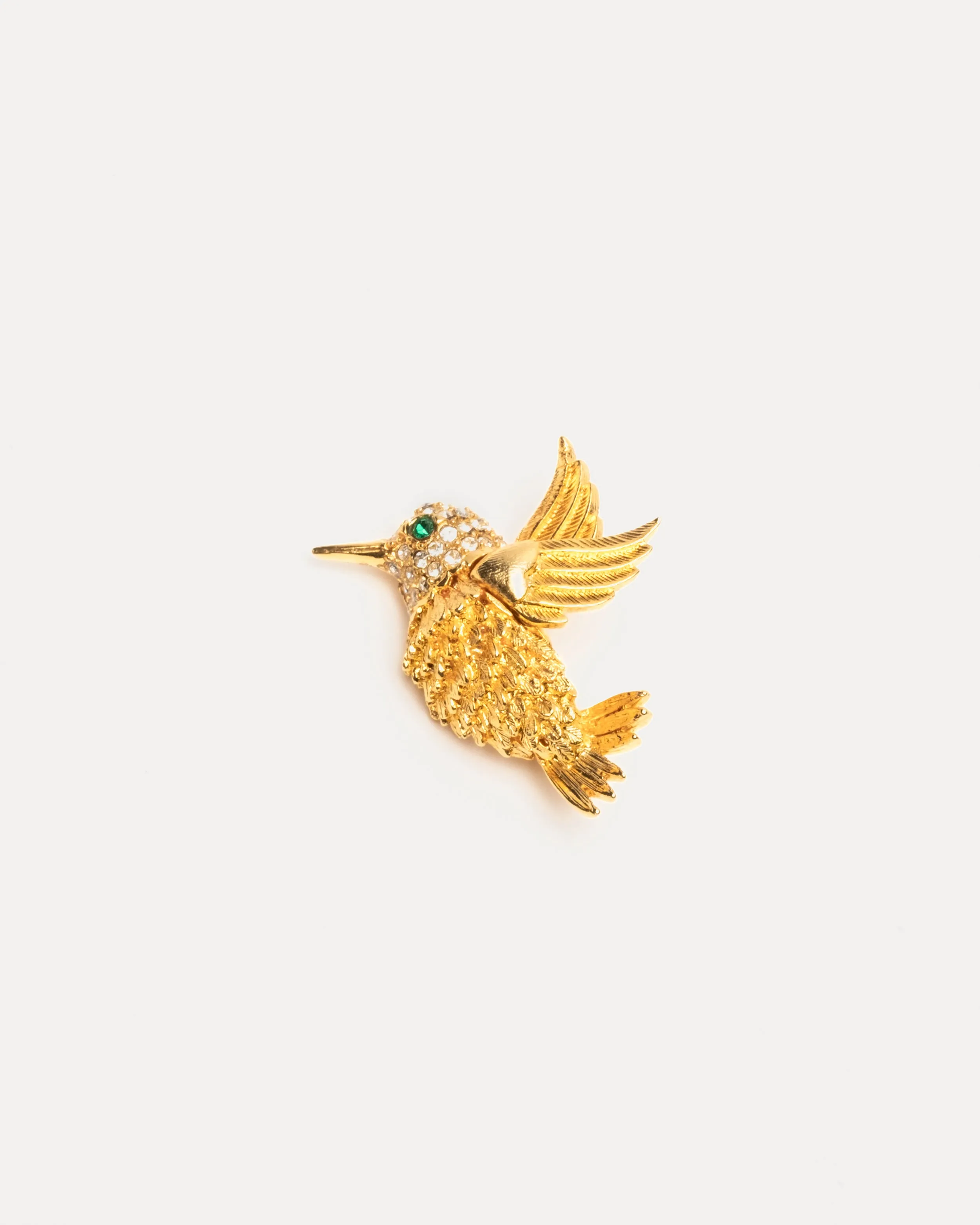 Hummingbird Pin - Gold sold by Frances Valentine