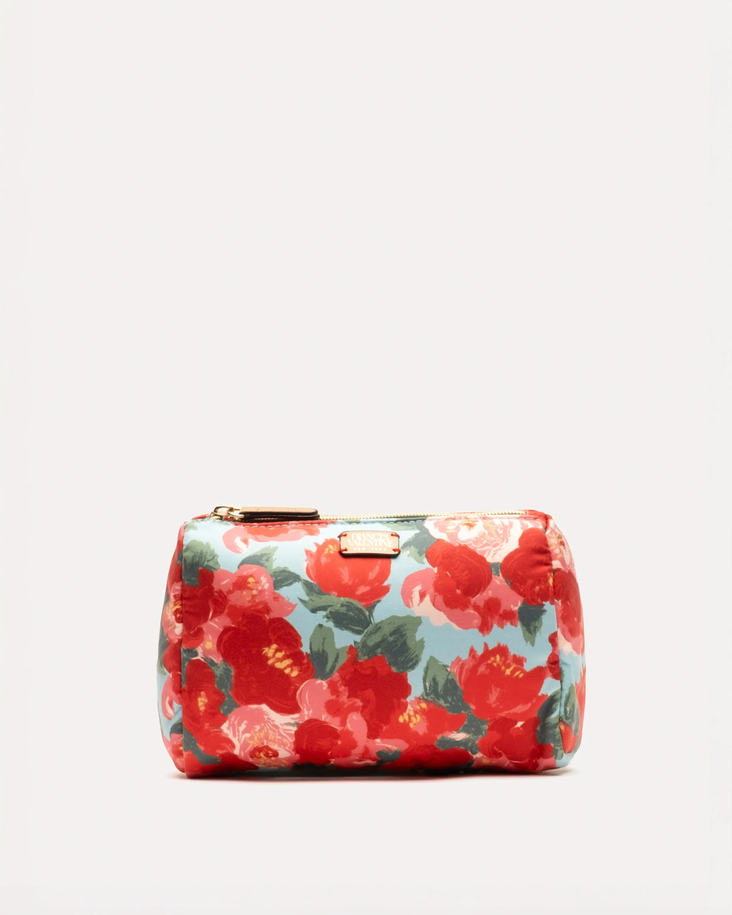 Small Cosmetic Case - Peony Print sold by Frances Valentine