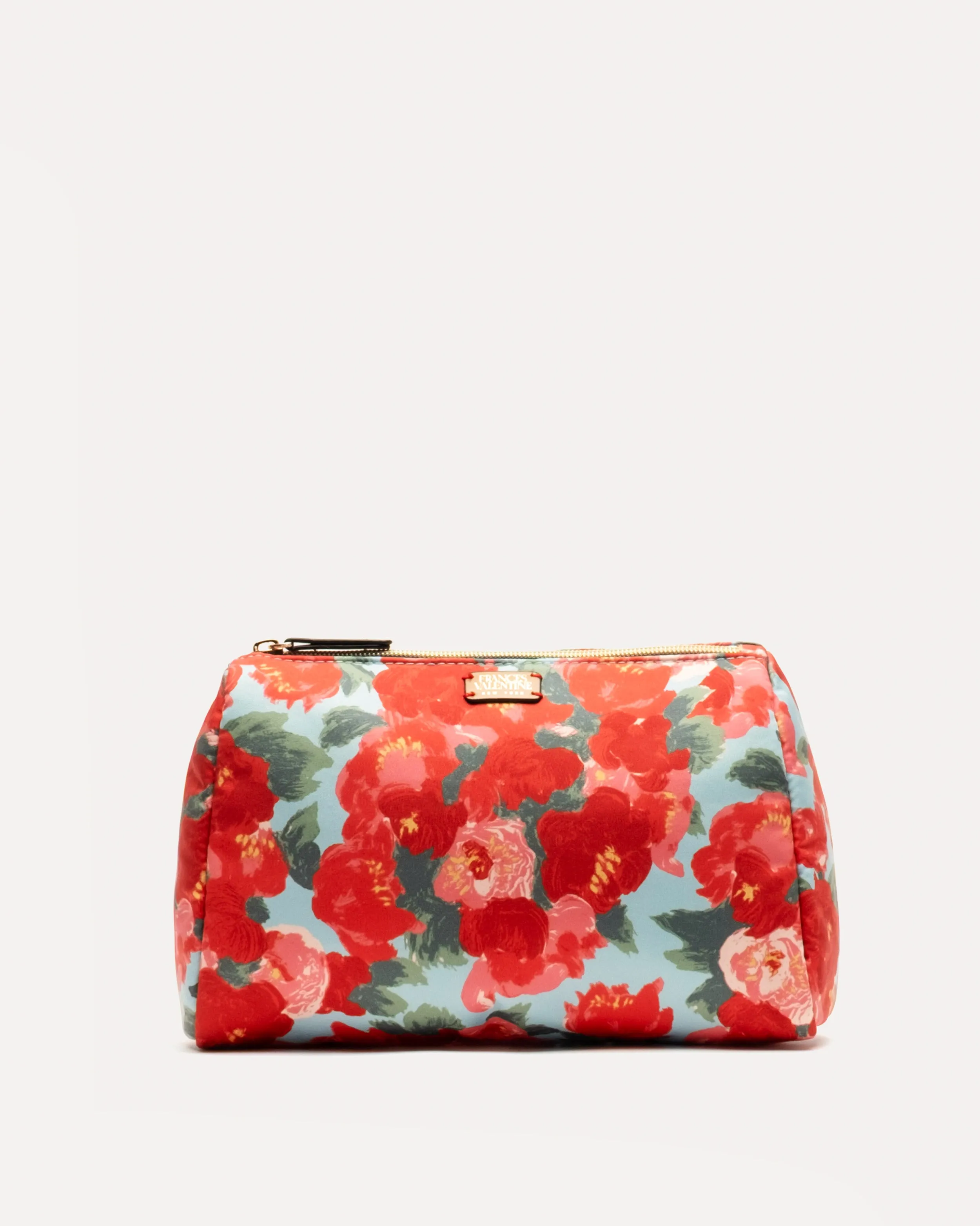 Large Cosmetic Case - Peony Print sold by Frances Valentine