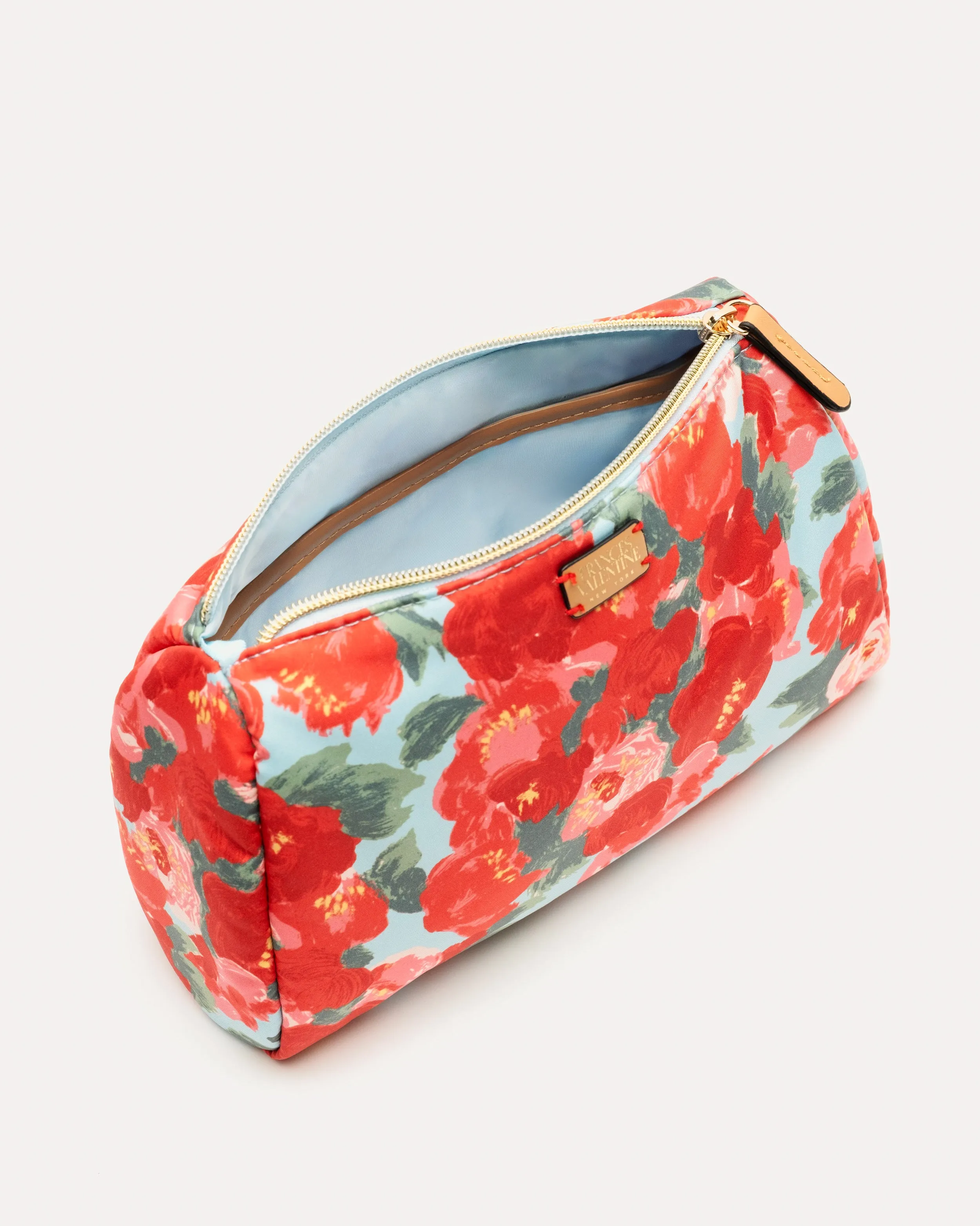 Large Cosmetic Case - Peony Print sold by Frances Valentine product image thumbnail 4