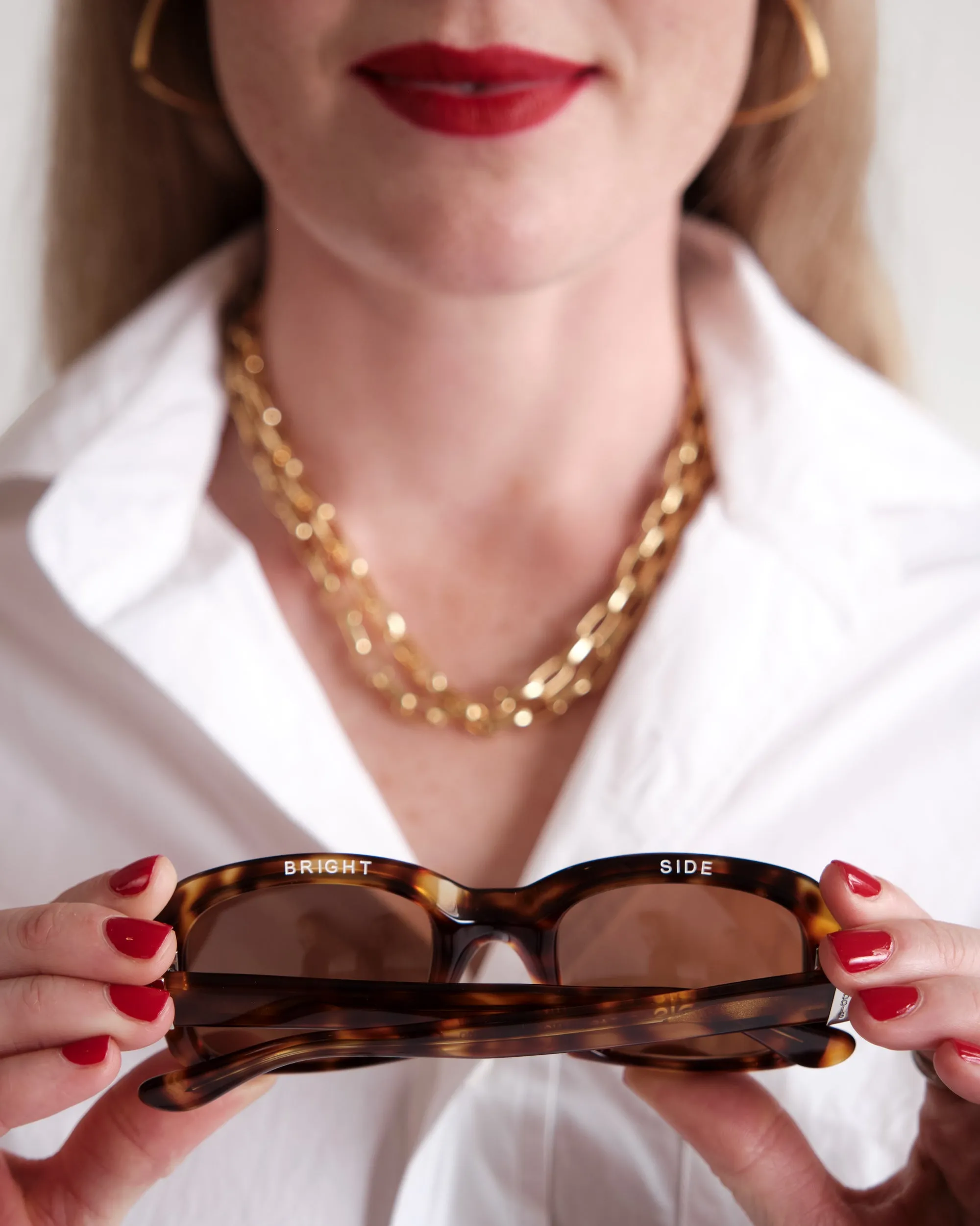 FV x Caddis Shelby Sunglasses - Polished Terrapin sold by Frances Valentine product image thumbnail 3