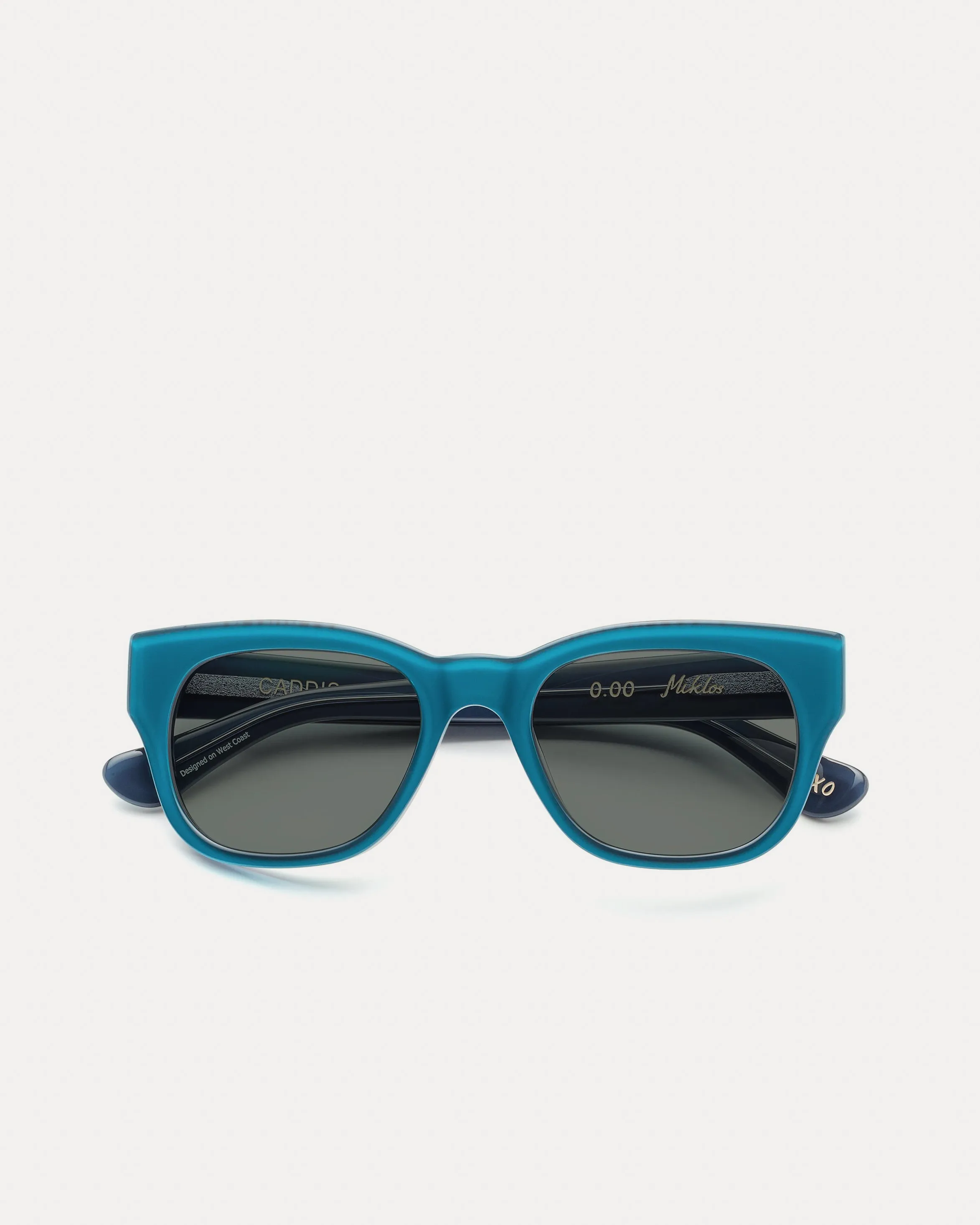 Miklos Sunglasses - Polished Carolina Blue sold by Frances Valentine product image thumbnail 2