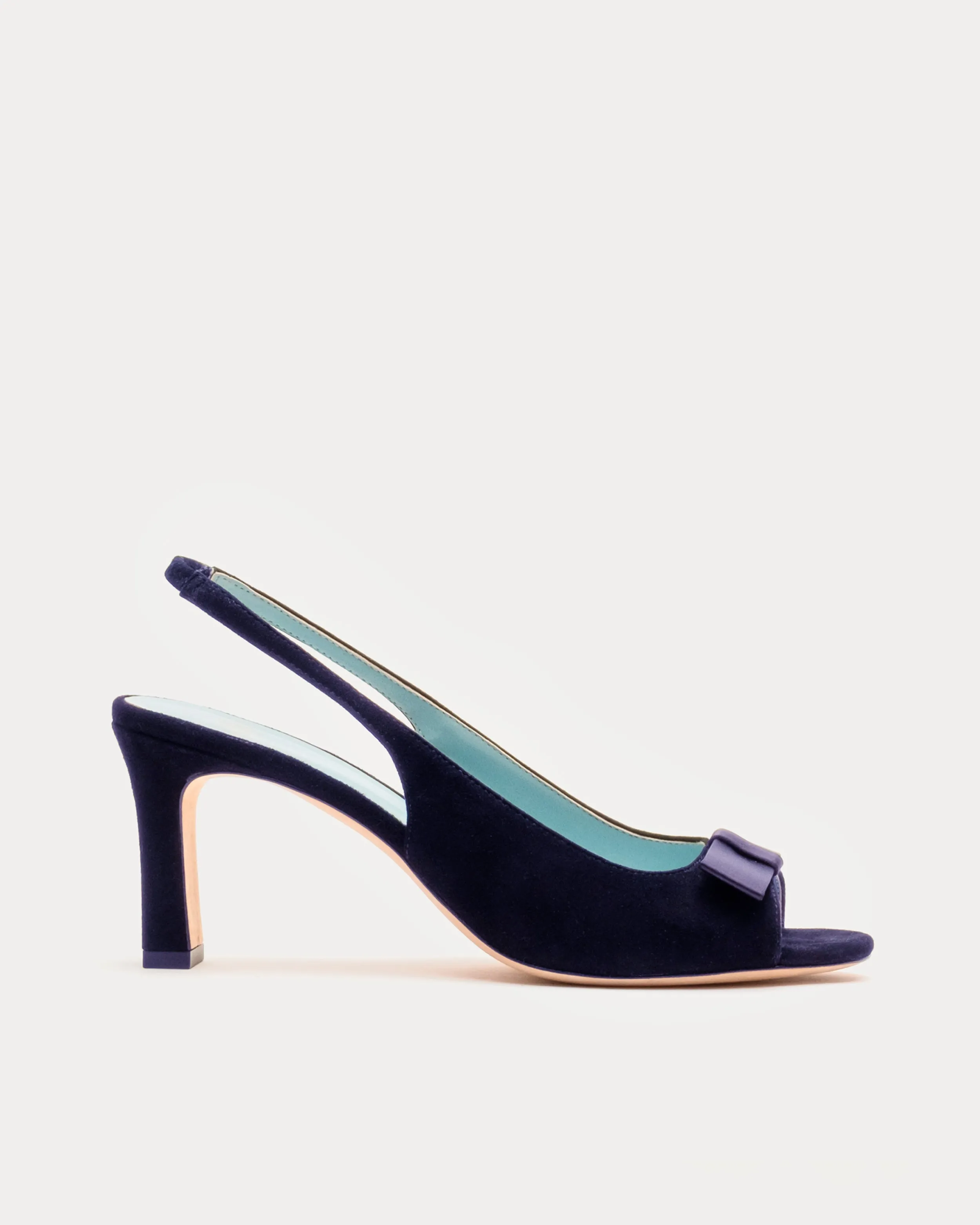 Reese Slingback Heel - Suede Navy sold by Frances Valentine product image thumbnail 3
