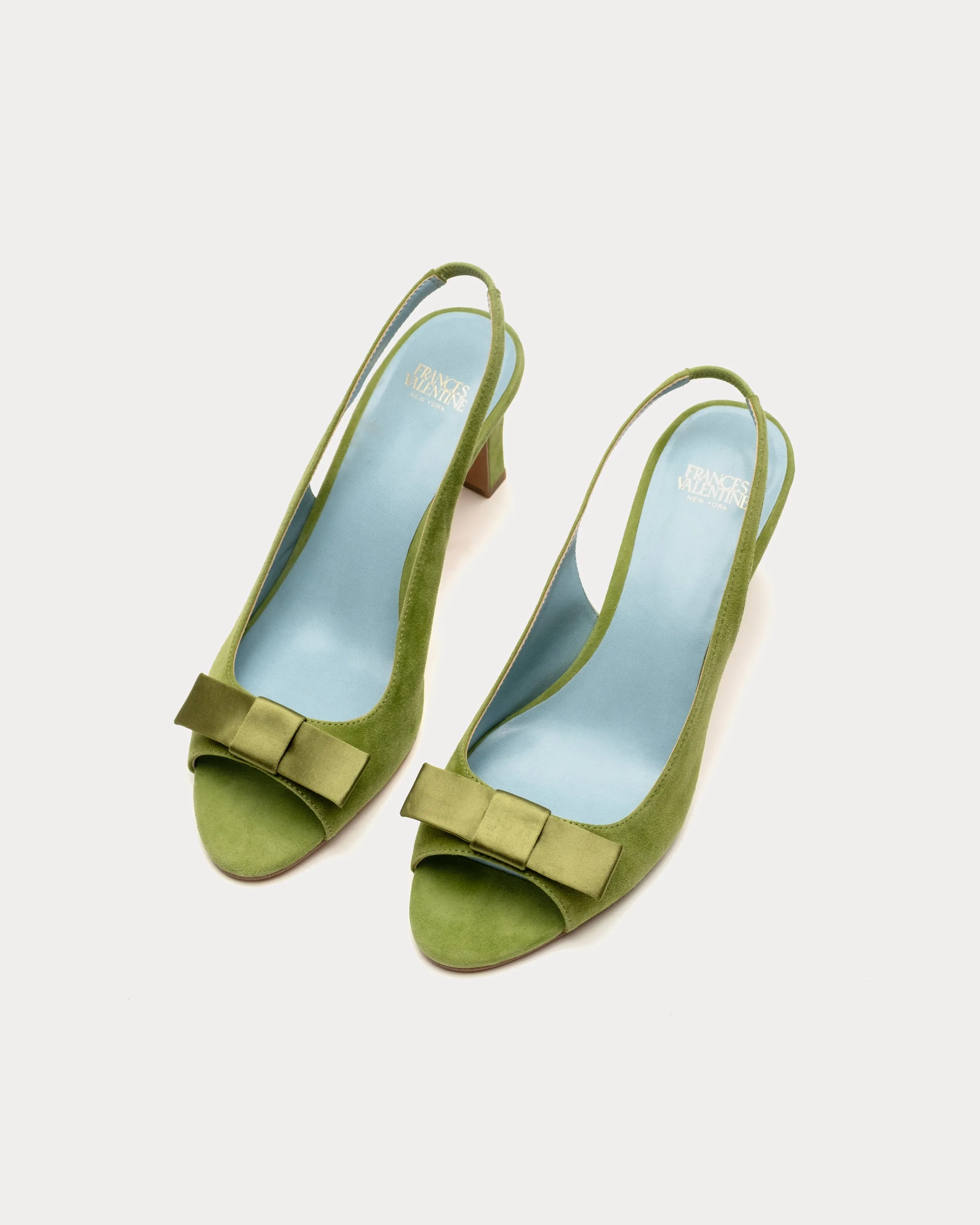 Reese Slingback Heel - Suede Fern sold by Frances Valentine product image thumbnail 5