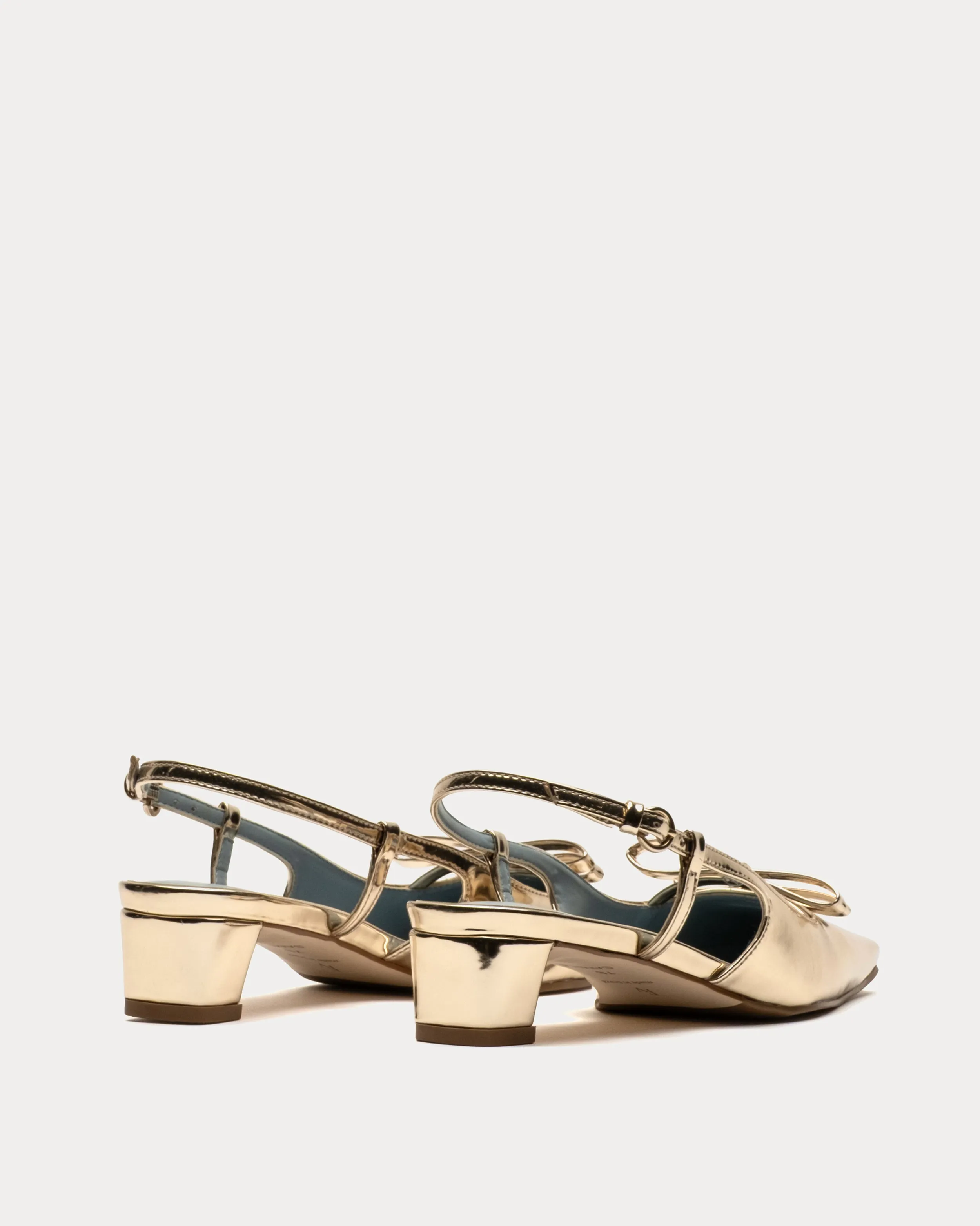 Emma Mini Block Heel - Platino sold by Frances Valentine product image thumbnail 4