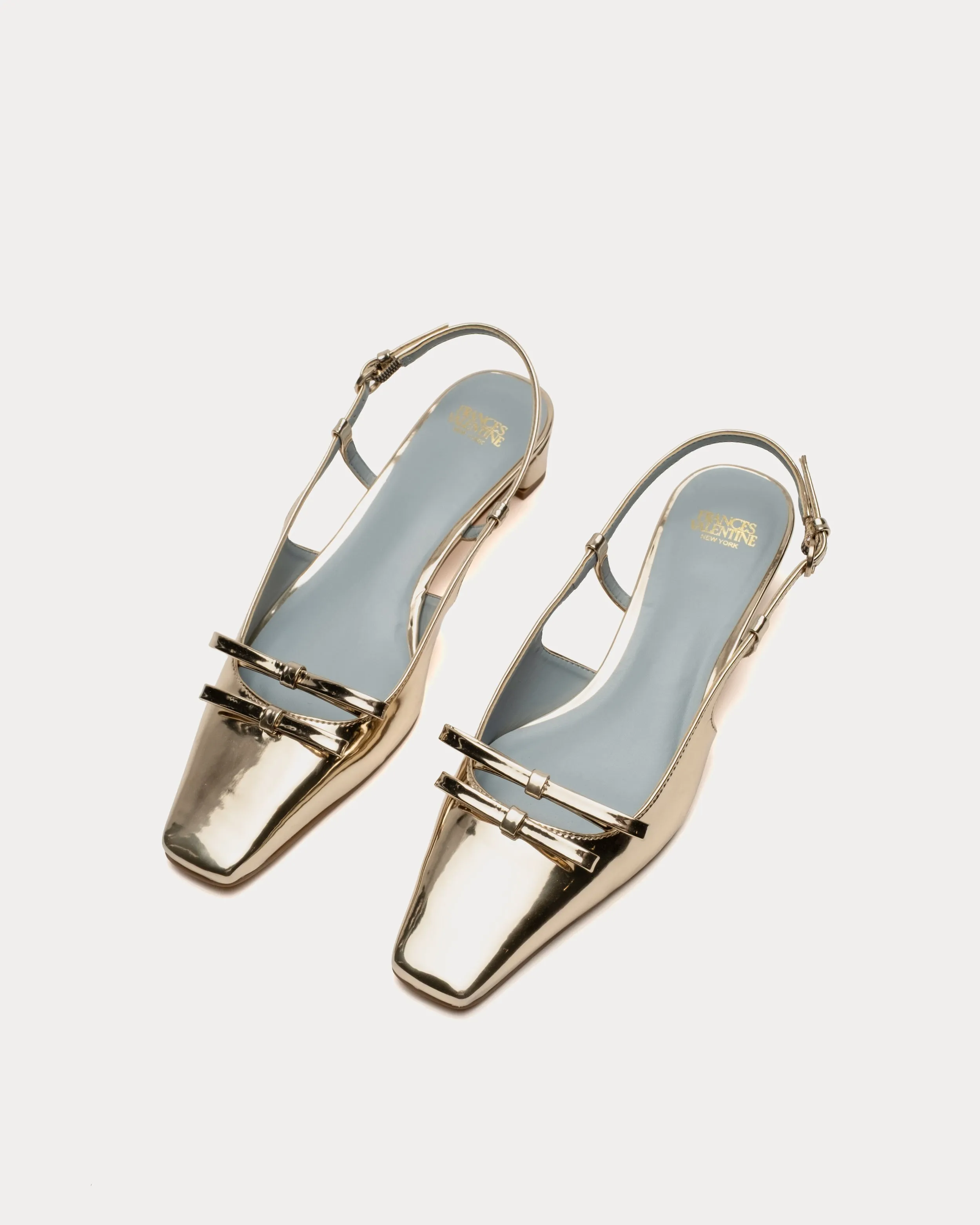 Emma Mini Block Heel - Platino sold by Frances Valentine product image thumbnail 5