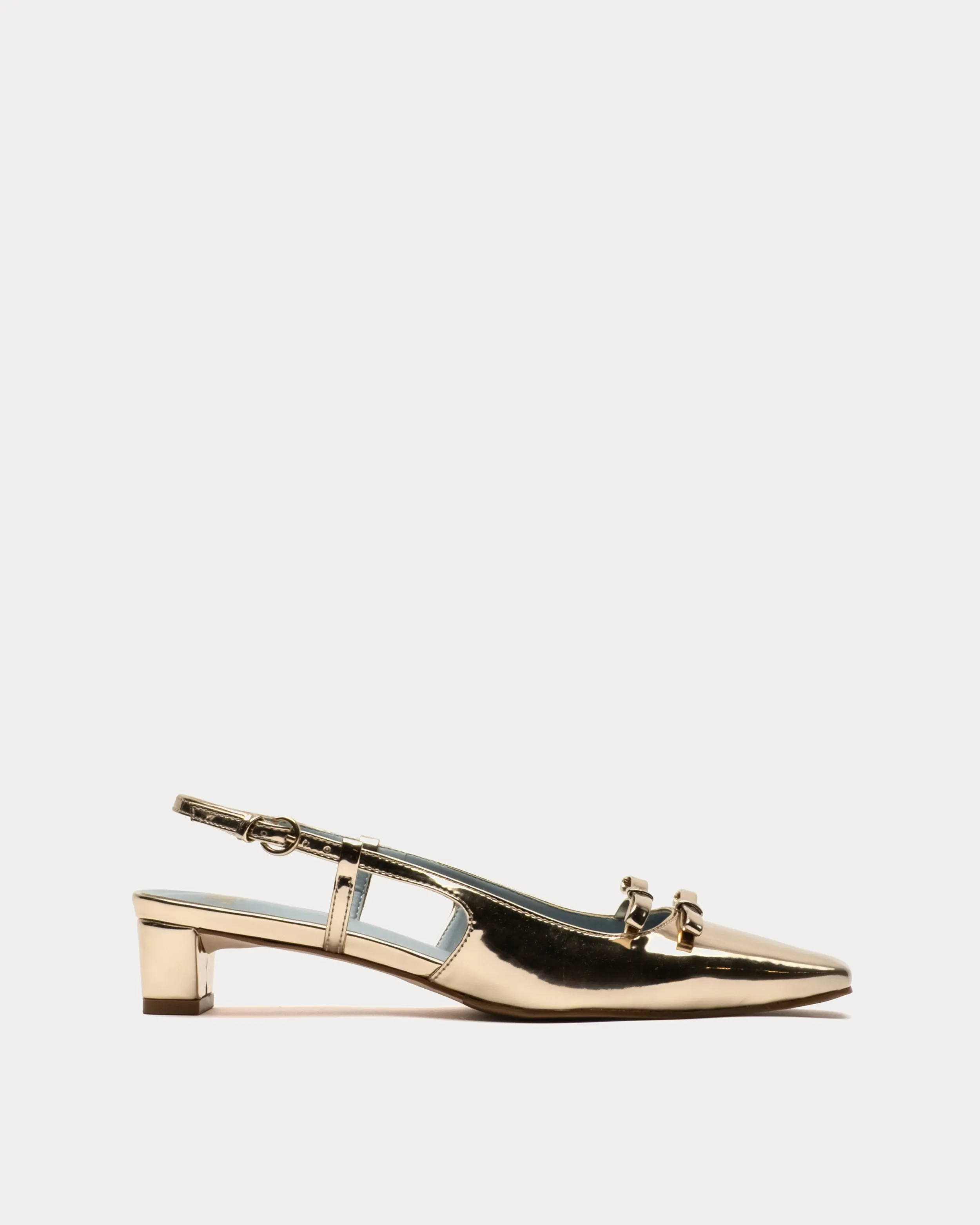 Emma Mini Block Heel - Platino sold by Frances Valentine product image thumbnail 3