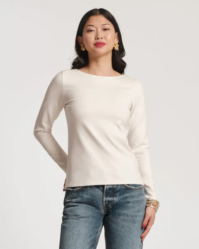 Ballet Top - White made by Frances Valentine