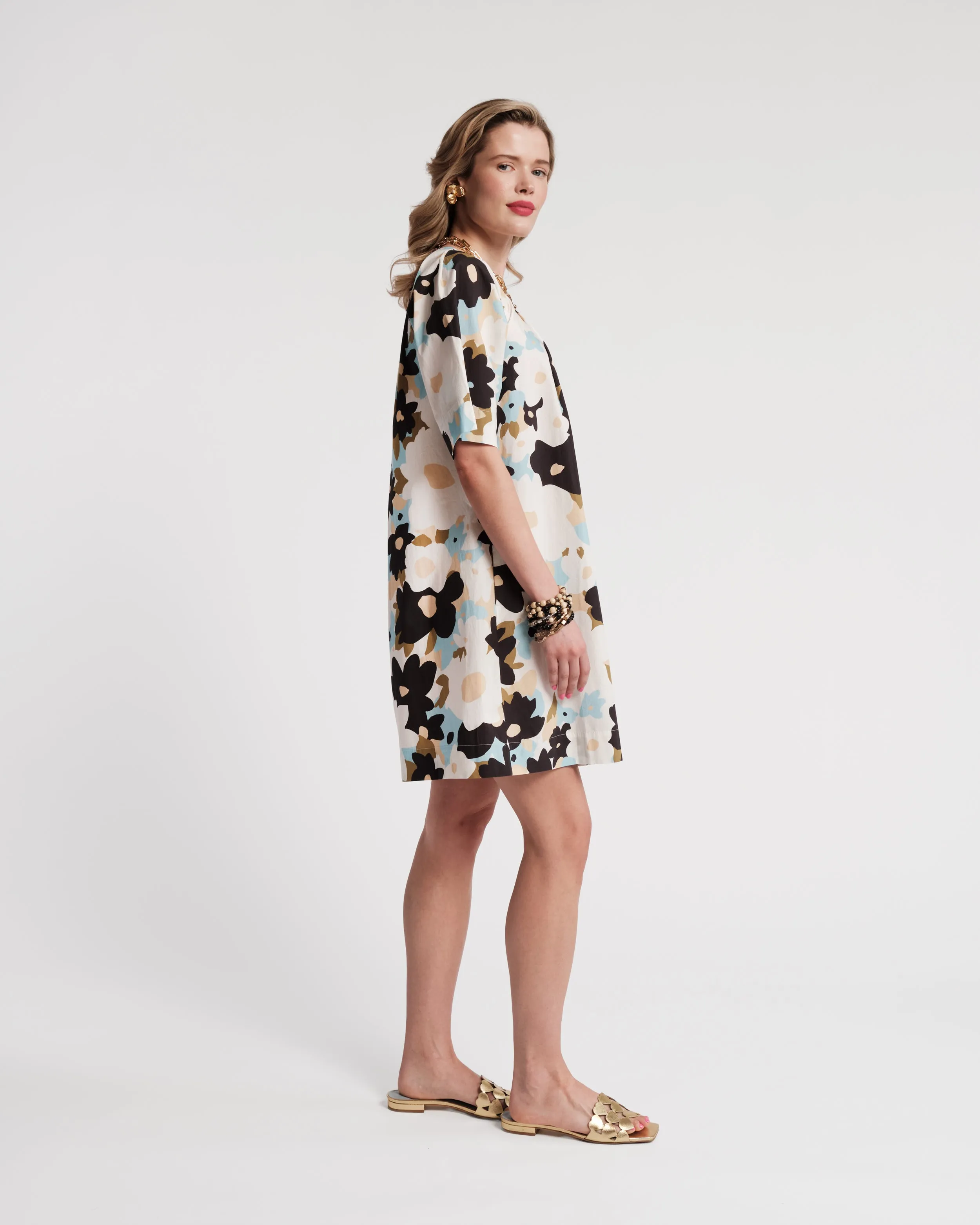 Zoe Dress - Morning Dew sold by Frances Valentine product image thumbnail 4