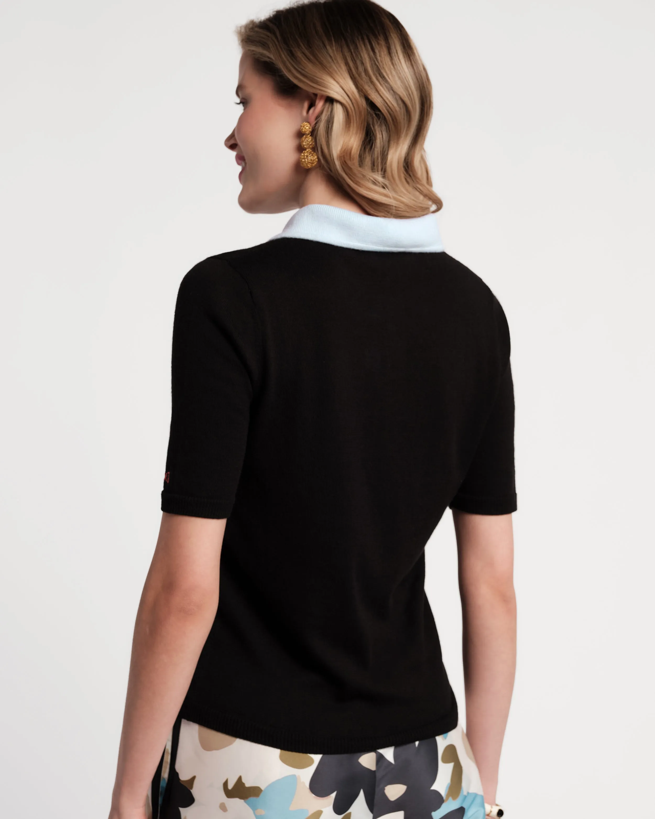 Clara Knit Shell - Black sold by Frances Valentine product image thumbnail 4