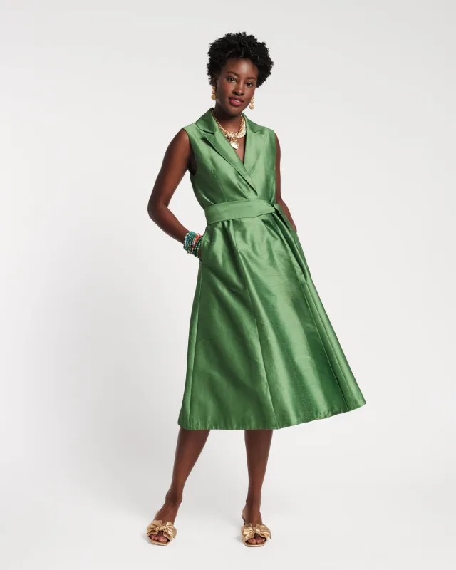 Lucia Wrap Dress - Fern made by Frances Valentine