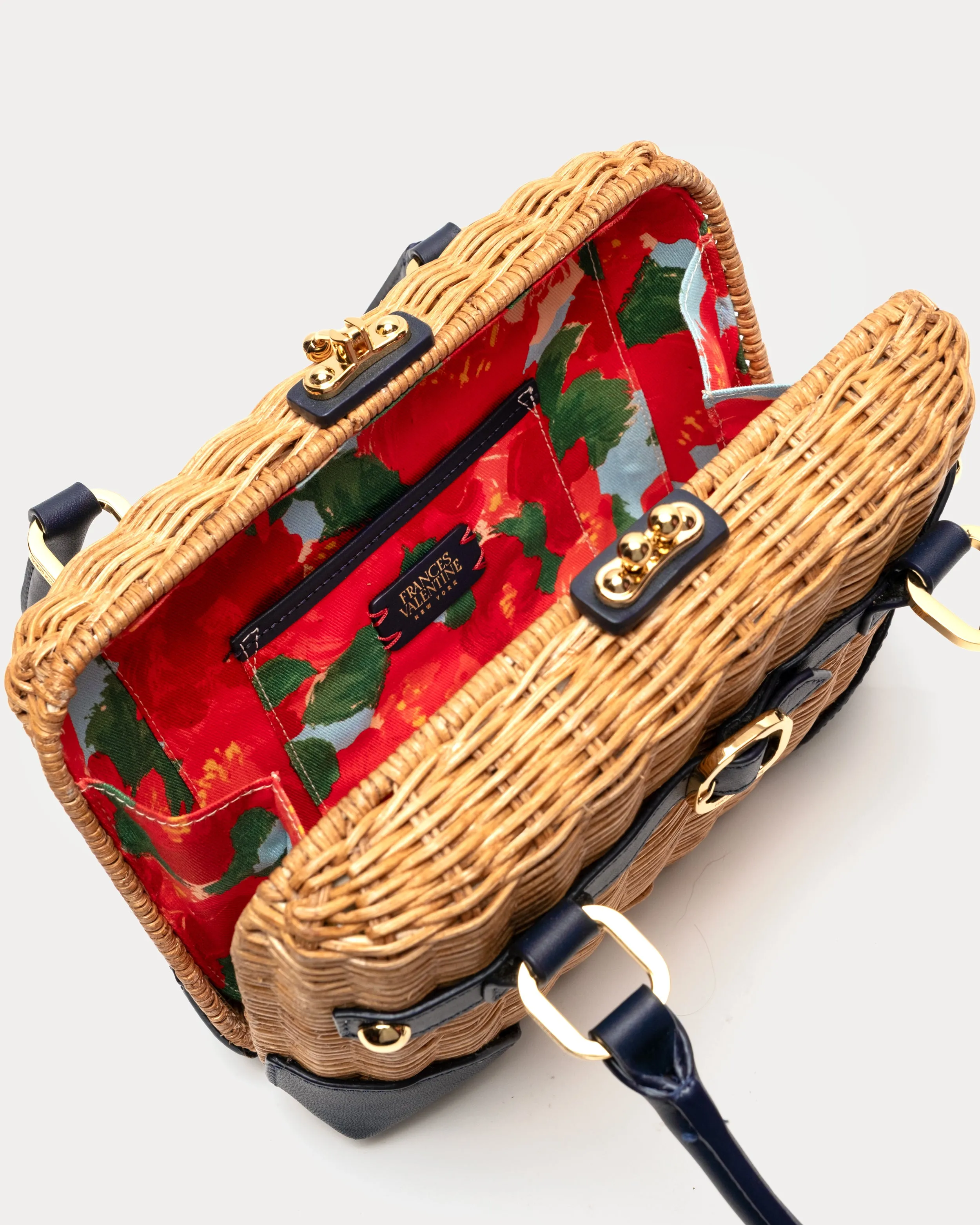 Lady Basket - Navy sold by Frances Valentine product image thumbnail 5