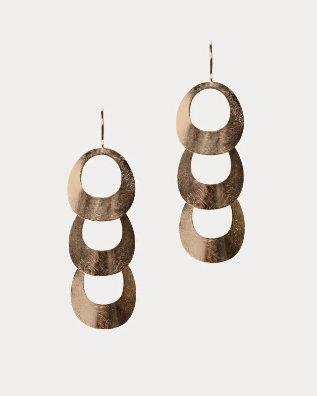 Greer Earring - Gold made by Frances Valentine