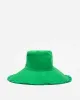 Canvas Fringe Hat - Green sold by Frances Valentine