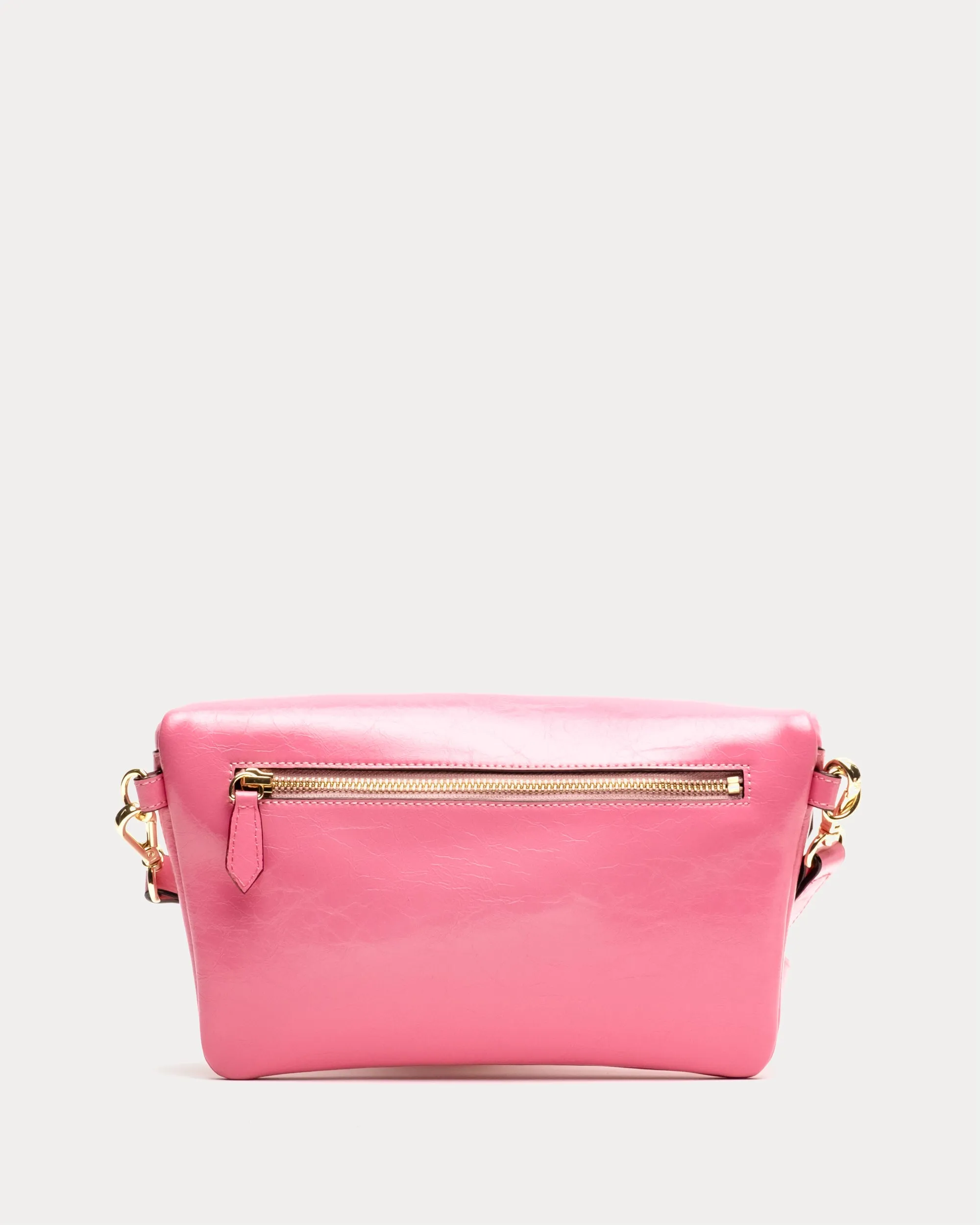 Billie Sling Bag - Crinkled Leather Pink sold by Frances Valentine product image thumbnail 3
