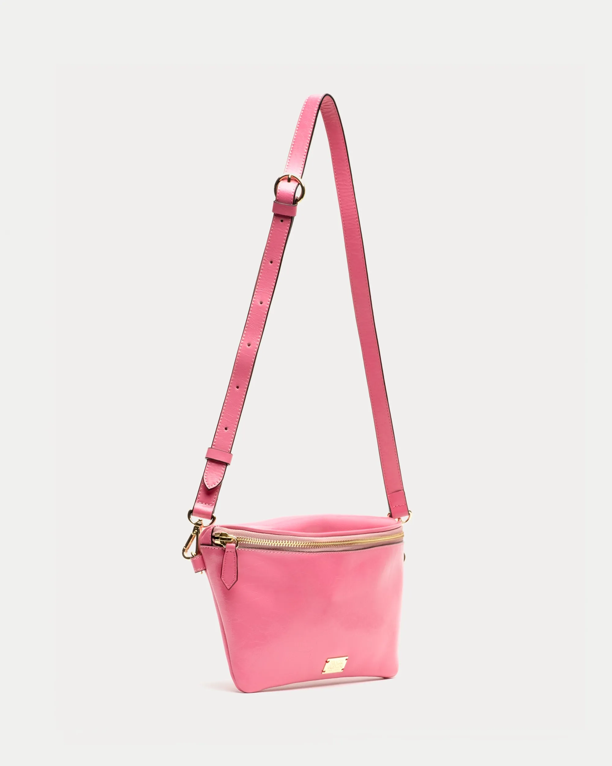 Billie Sling Bag - Crinkled Leather Pink sold by Frances Valentine product image thumbnail 5