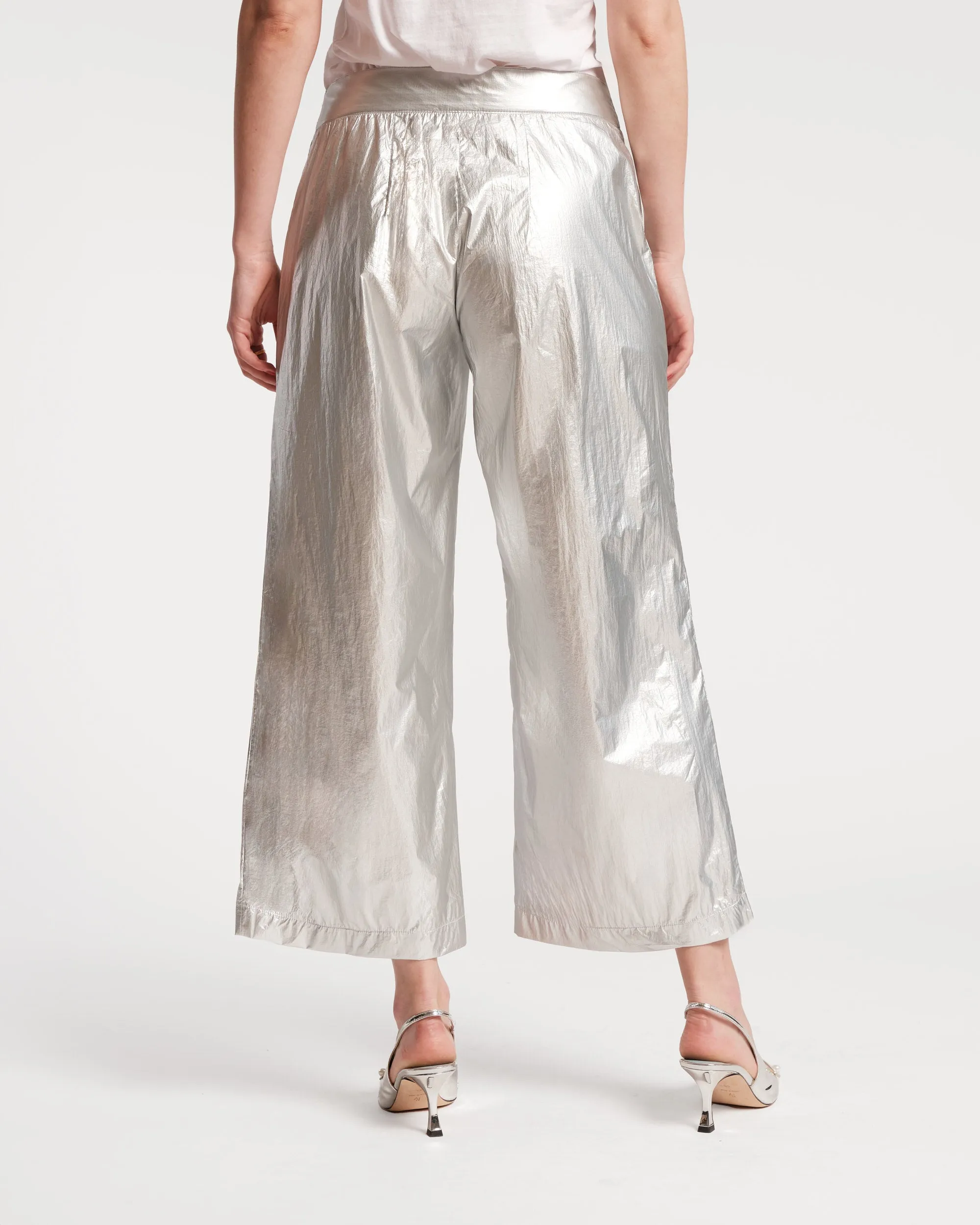 Mimi Metallic Pant - Silver sold by Frances Valentine product image thumbnail 3