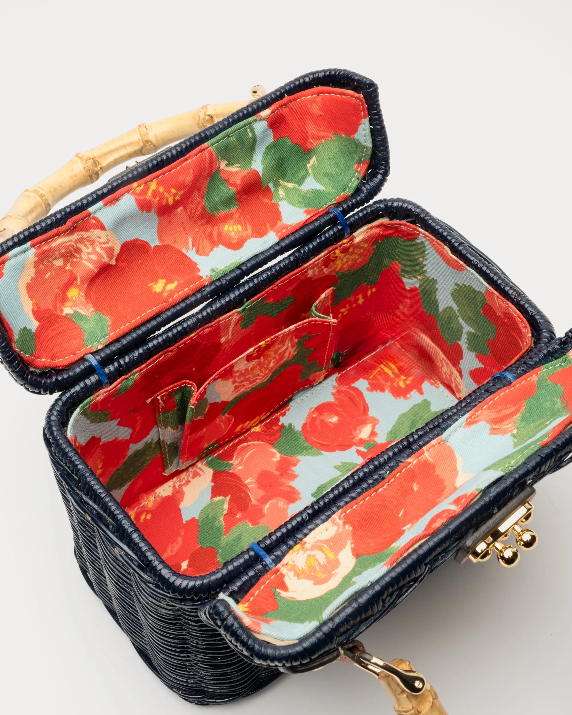 Hannah Lunchbox - Navy sold by Frances Valentine product image thumbnail 4