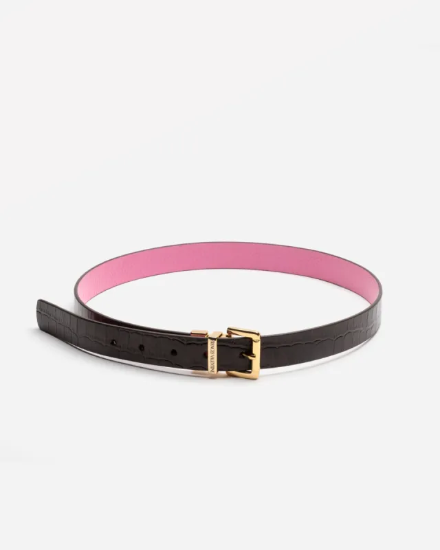 Reversible Square Buckle - Pink sold by Frances Valentine