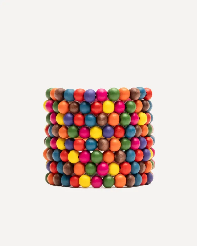 Pride Beaded Stacked Bracelet Multi sold by Frances Valentine