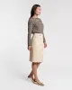 Pencil Skirt - Khaki sold by Frances Valentine