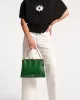 Jackie Frame Bag Croc Embossed sold by Frances Valentine