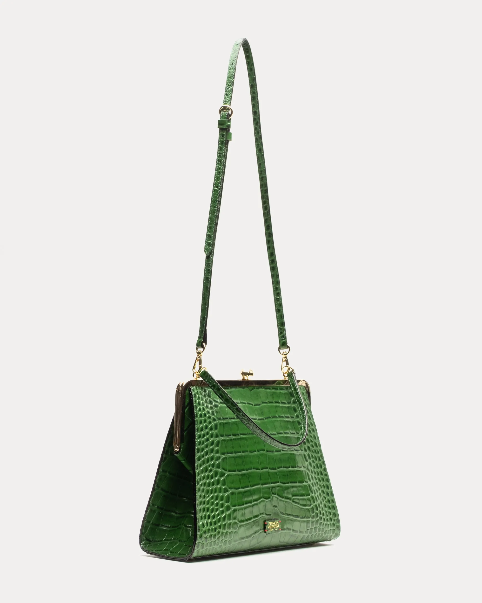 Jackie Frame Bag Croc Embossed sold by Frances Valentine product image thumbnail 4
