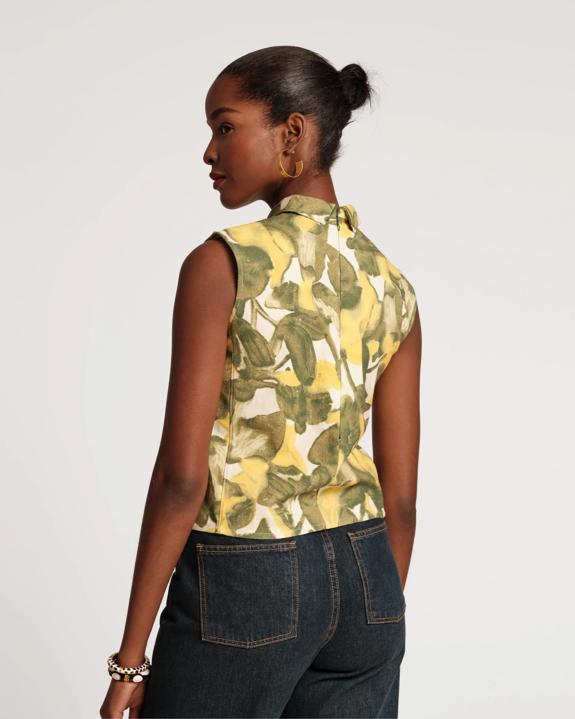 Colleen Top Pear Blossom sold by Frances Valentine product image thumbnail 3