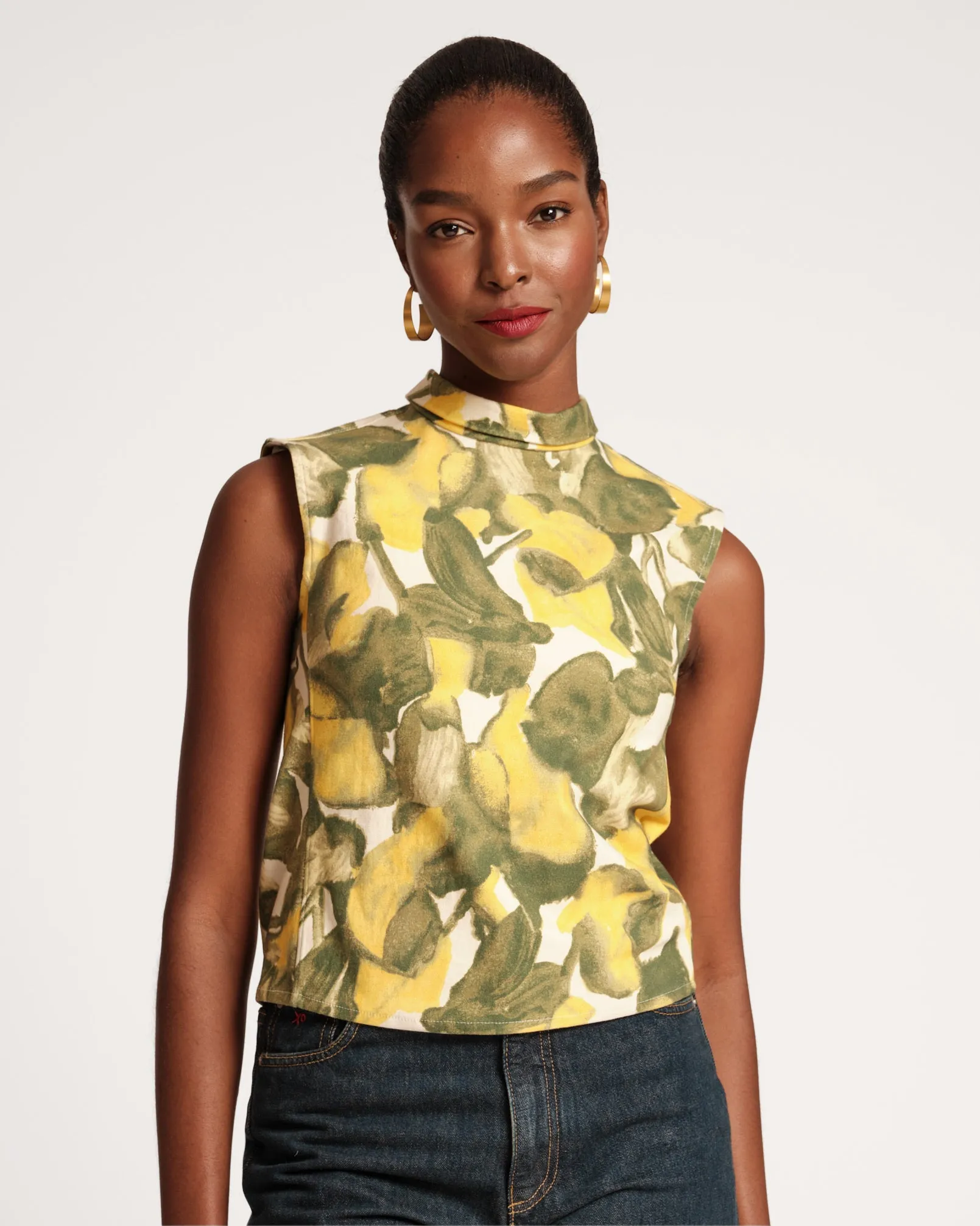 Colleen Top Pear Blossom sold by Frances Valentine product image thumbnail 4