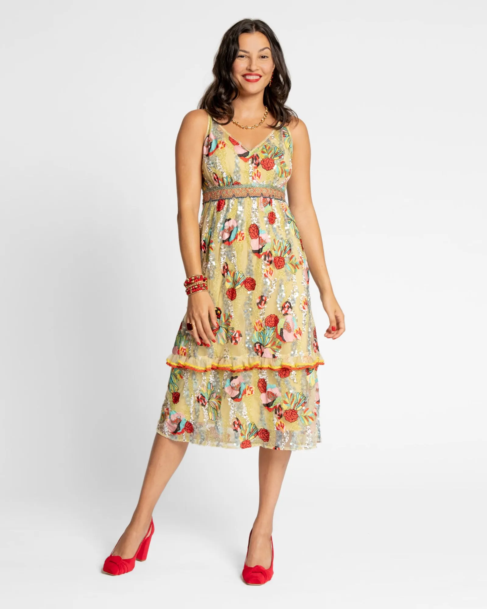 Monet Sequin Dress sold by Frances Valentine