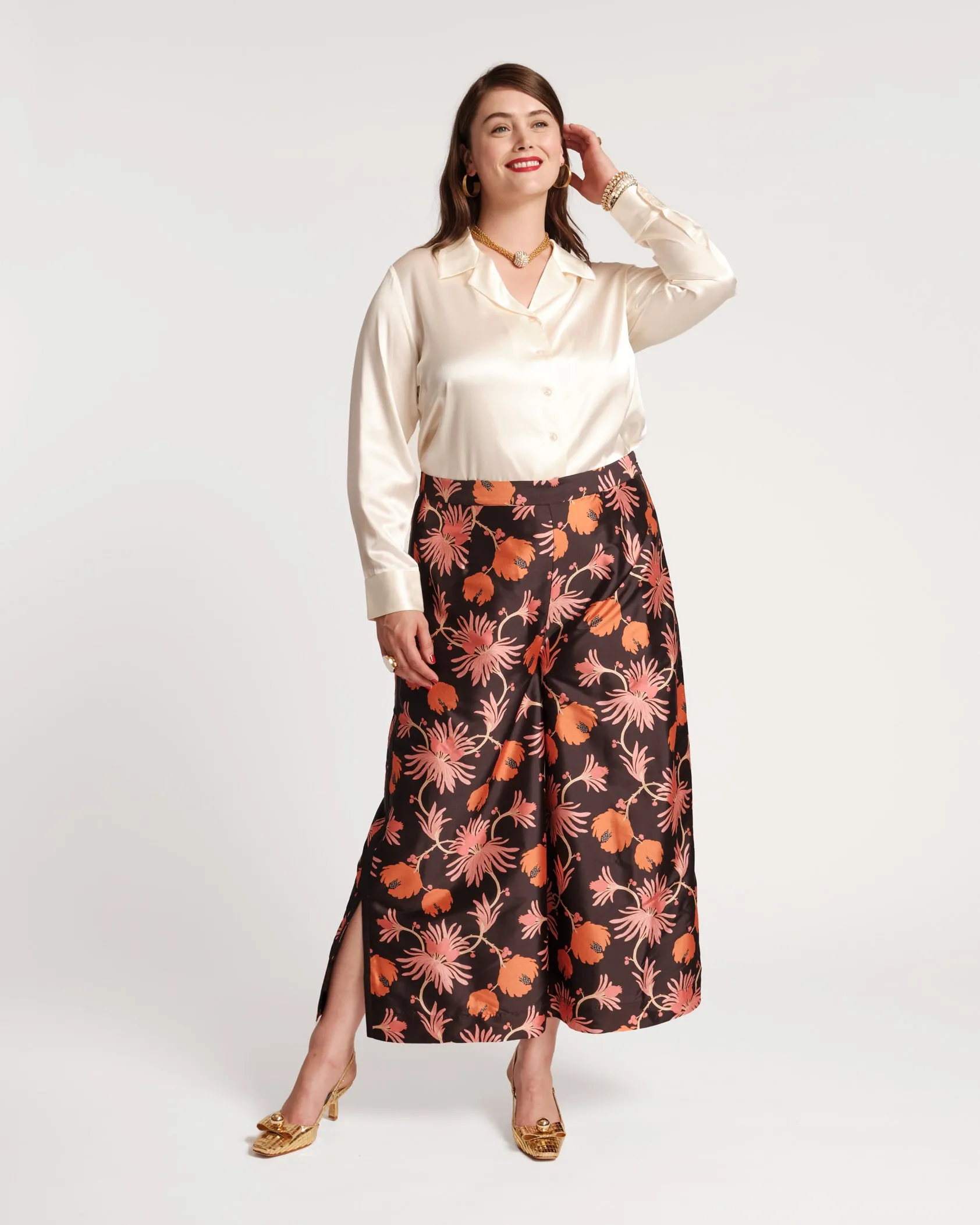 Palazzo Pant Fantasia Print sold by Frances Valentine product image thumbnail 3