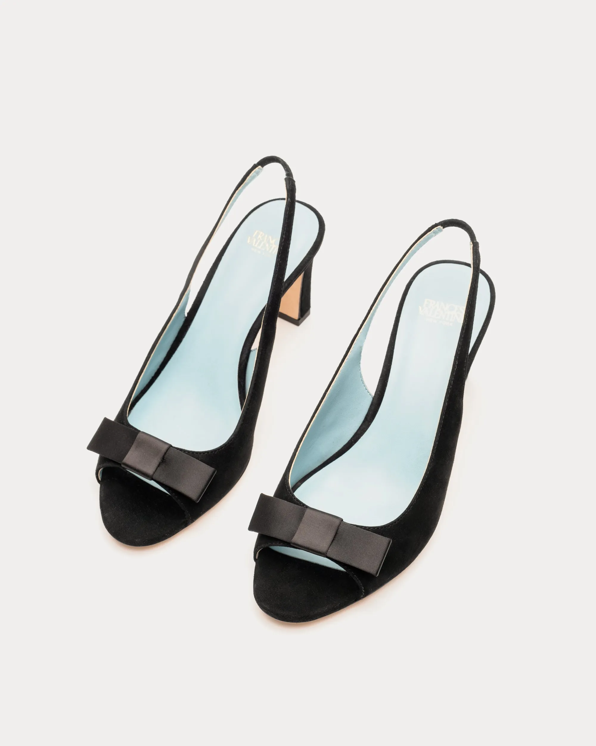 Reese Bow Slingback Heel - Black sold by Frances Valentine product image thumbnail 3