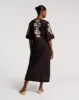 Charming Caftan Maxi - Gambit Black sold by Frances Valentine