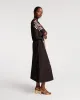 Charming Caftan Maxi - Gambit Black sold by Frances Valentine
