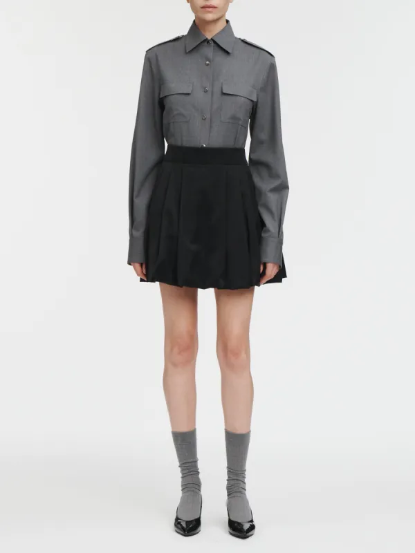 Bubble Skirt in Black sold by MARIA McMANUS