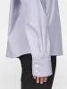 Mock Neck Top in Lilac Stripe sold by MARIA McMANUS
