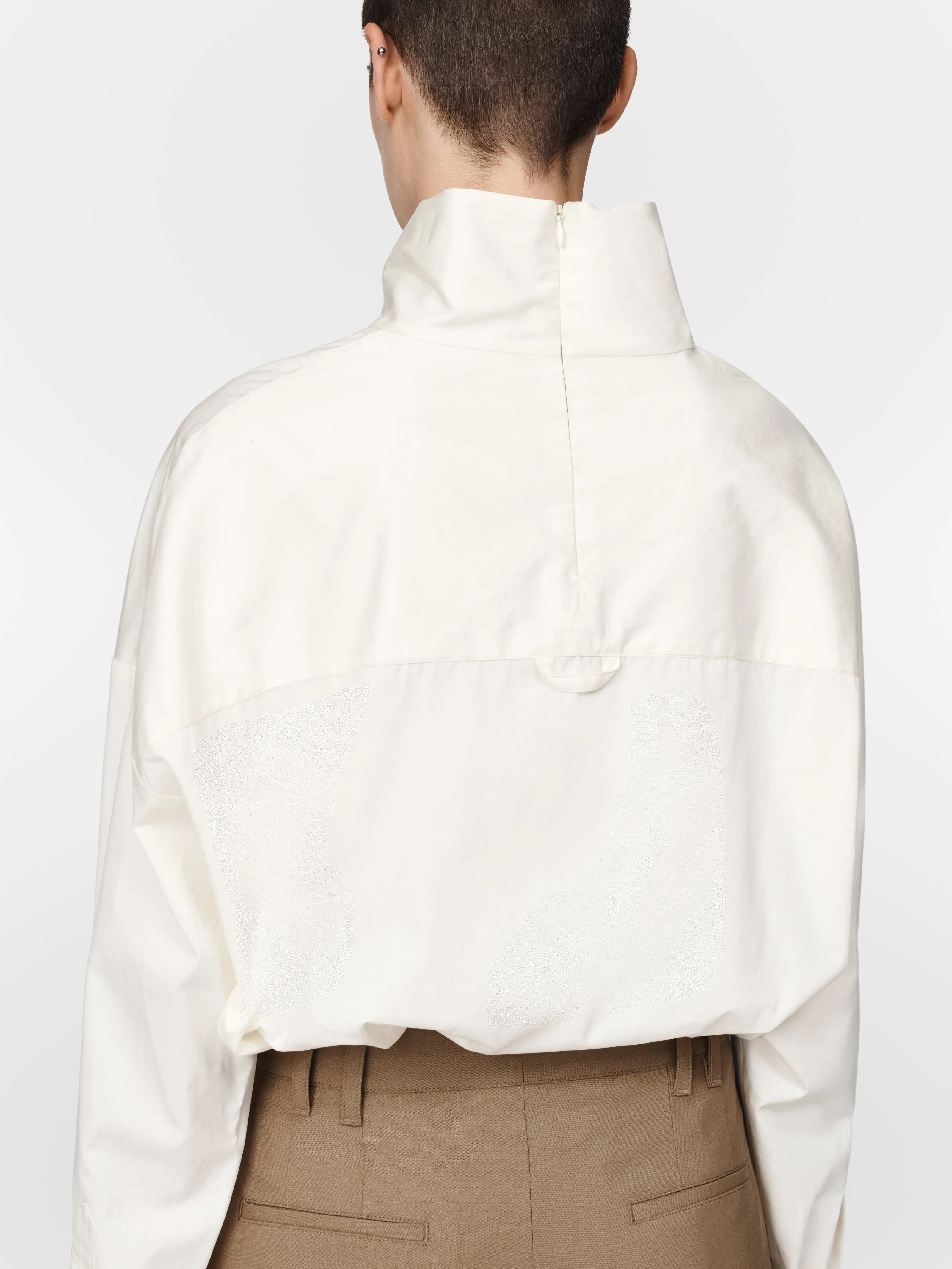 Mock Neck Top in Ivory sold by MARIA McMANUS product image thumbnail 4