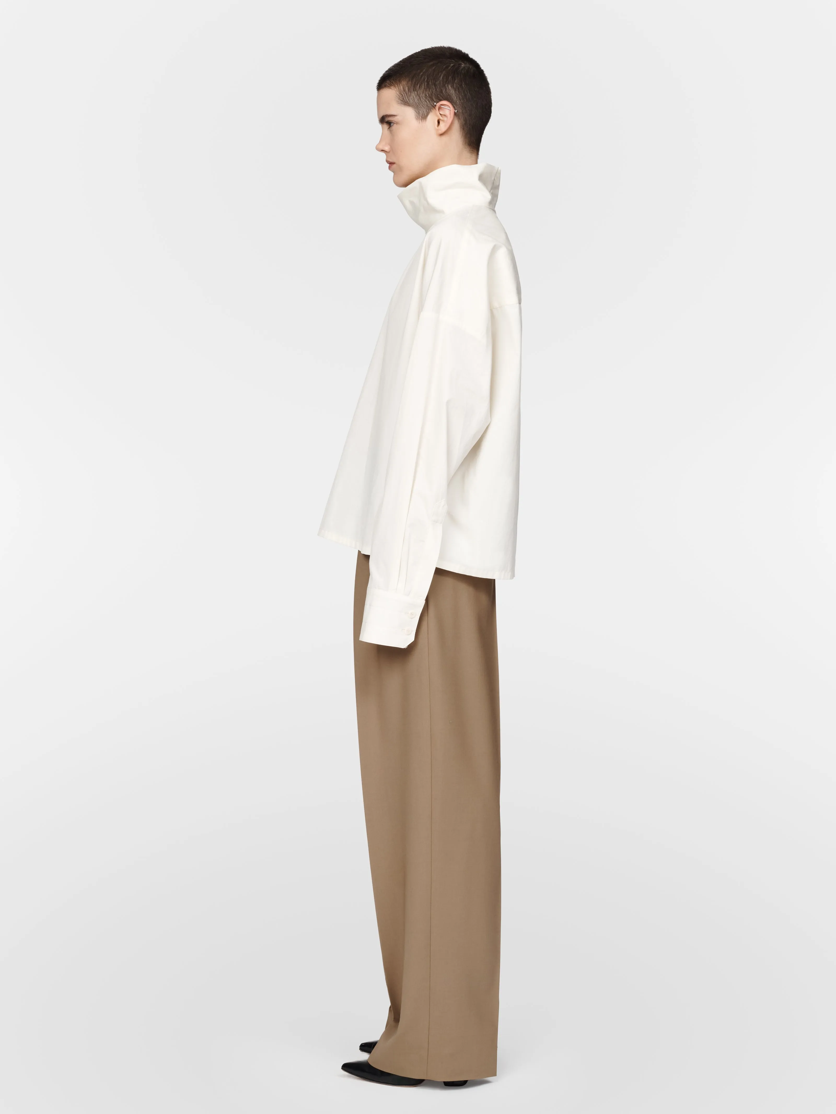 Mock Neck Top in Ivory sold by MARIA McMANUS product image thumbnail 2