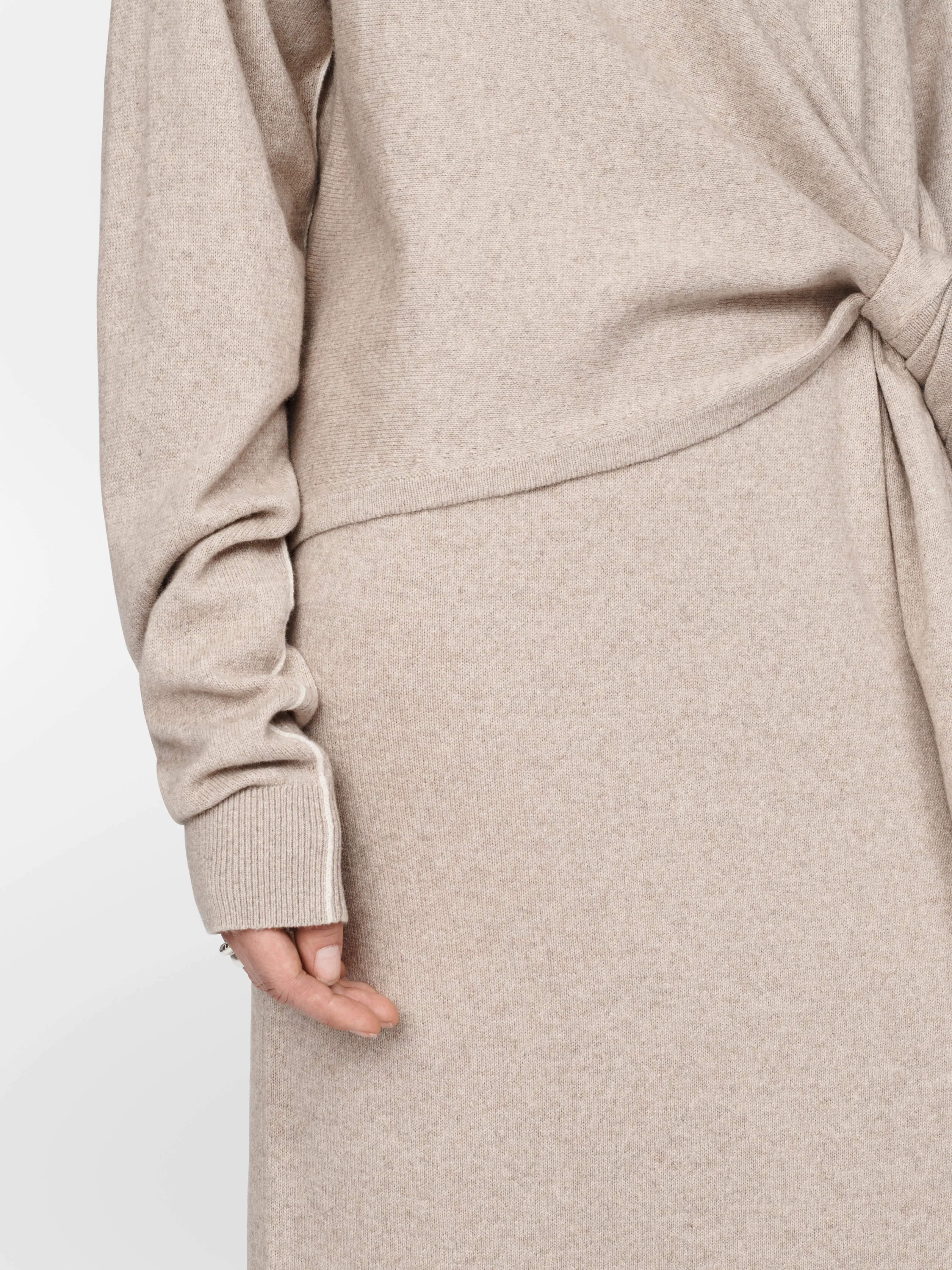 Knot Dress in Stone sold by MARIA McMANUS product image thumbnail 4