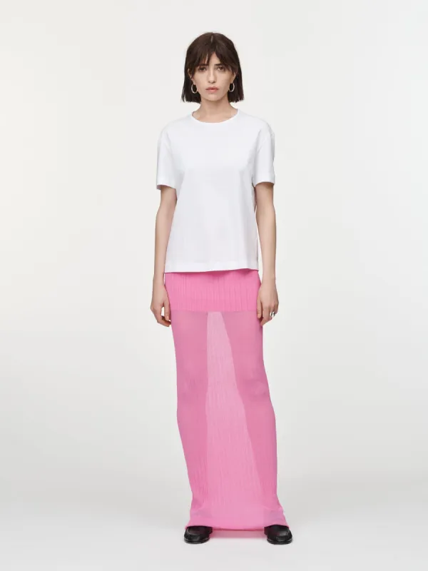 The T-Shirt in White sold by MARIA McMANUS