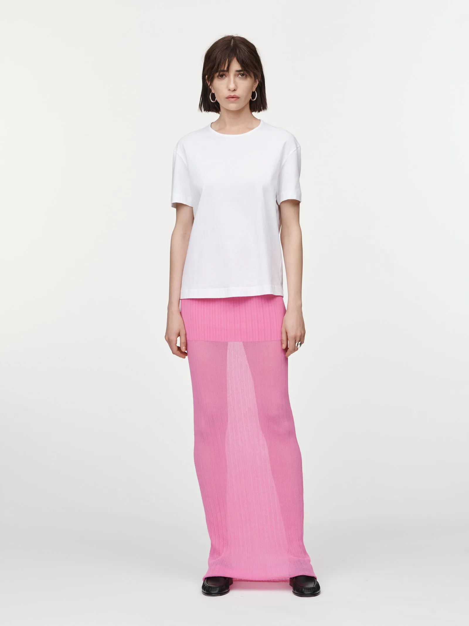 The T-Shirt in White sold by MARIA McMANUS