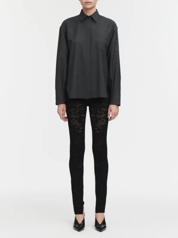 Lace Legging in Black made by MARIA McMANUS