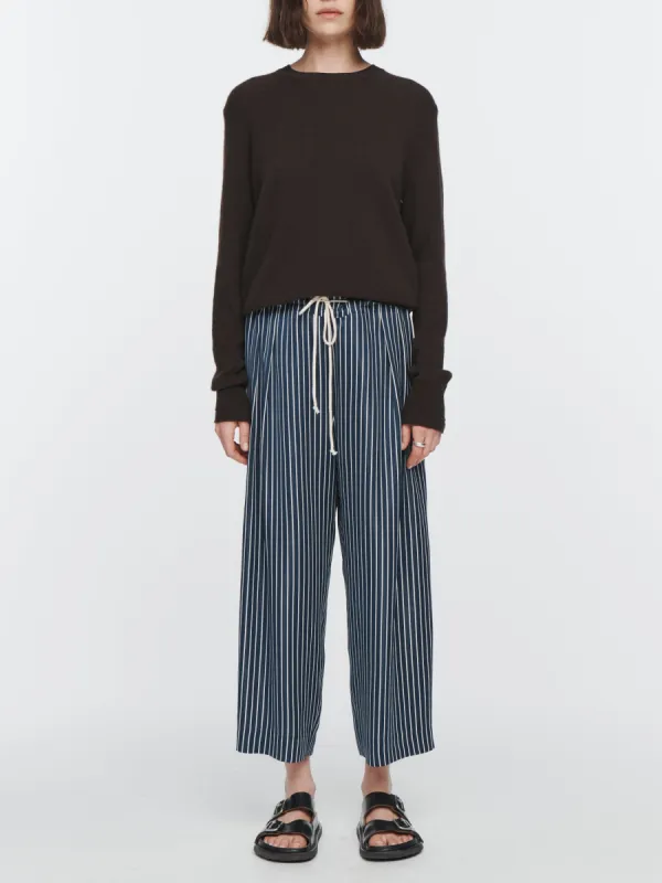 Featherweight Crew in Chocolate Brown sold by MARIA McMANUS