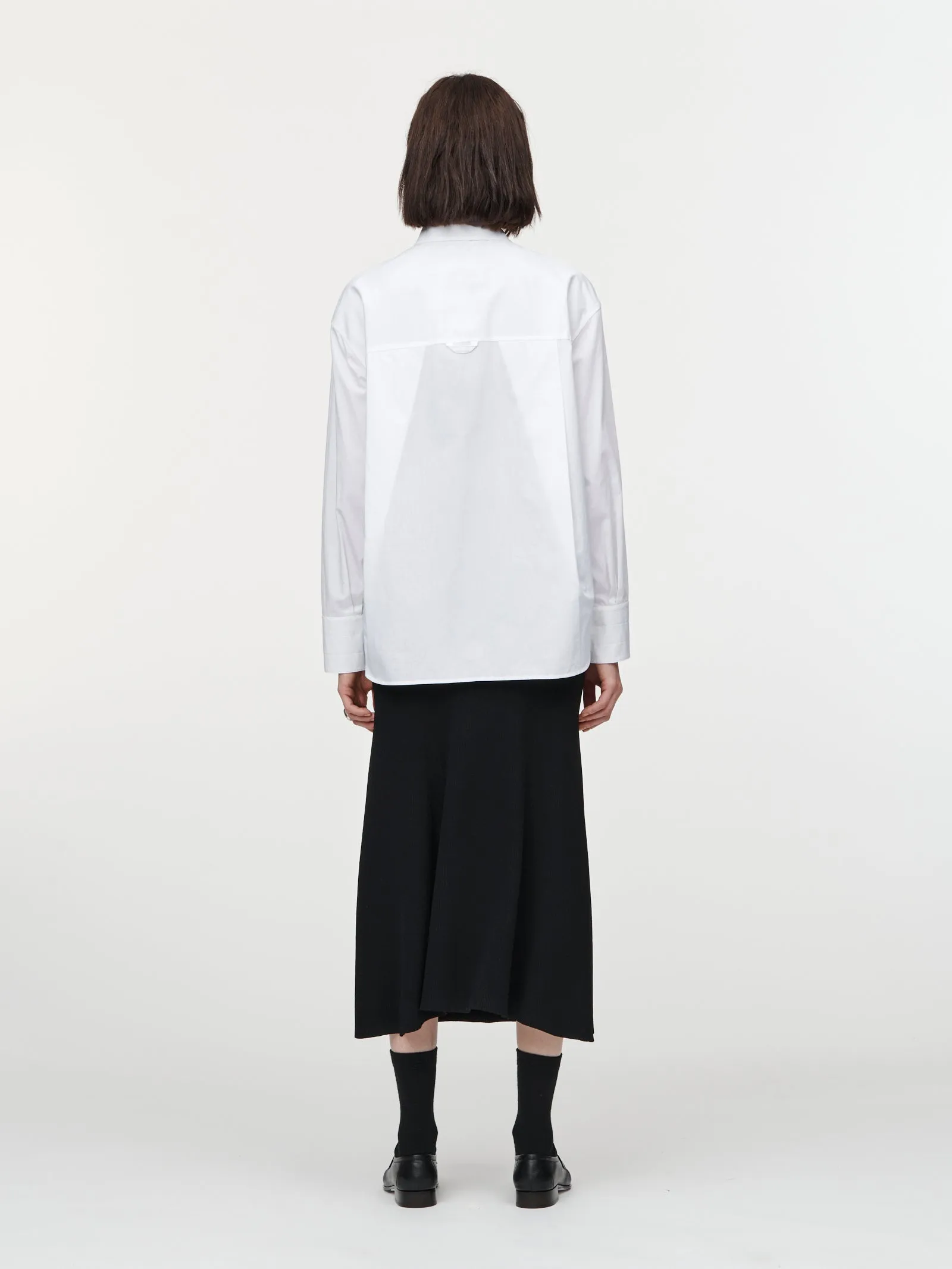Oversized Shirt in White sold by MARIA McMANUS product image thumbnail 3