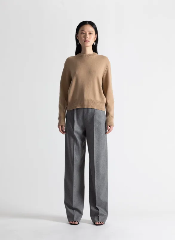 Perfect Crew in Camel made by MARIA McMANUS