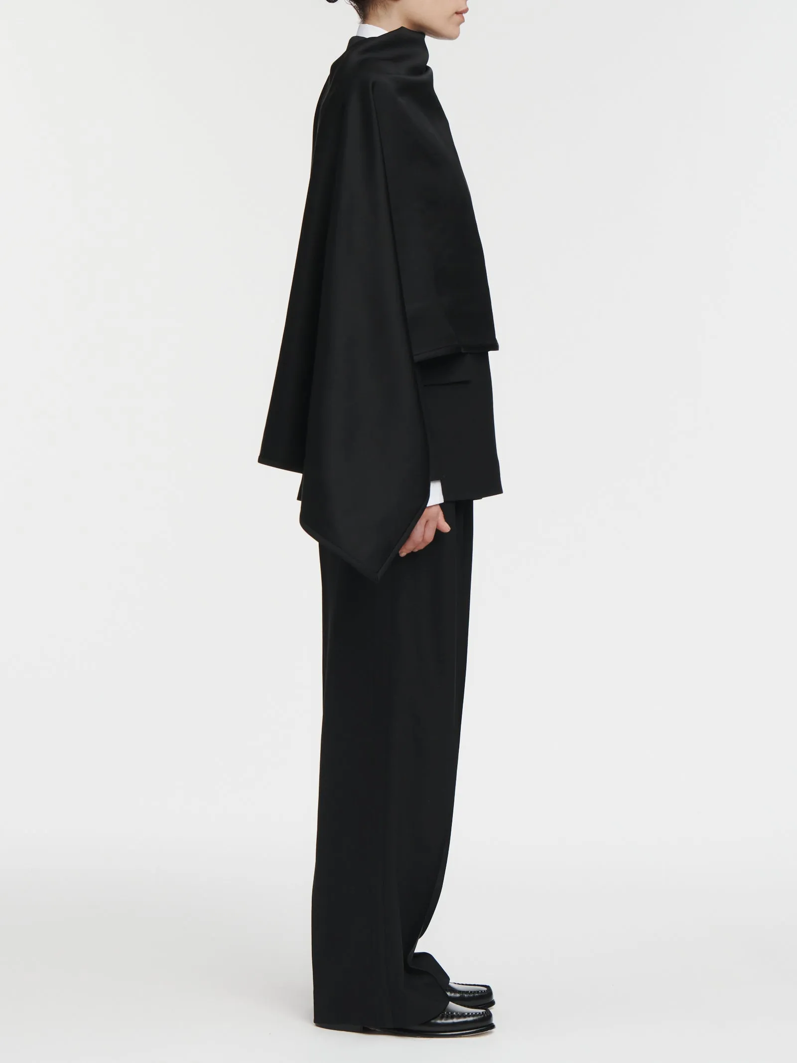 Cloak Single Breasted Blazer in Black sold by MARIA McMANUS product image thumbnail 2