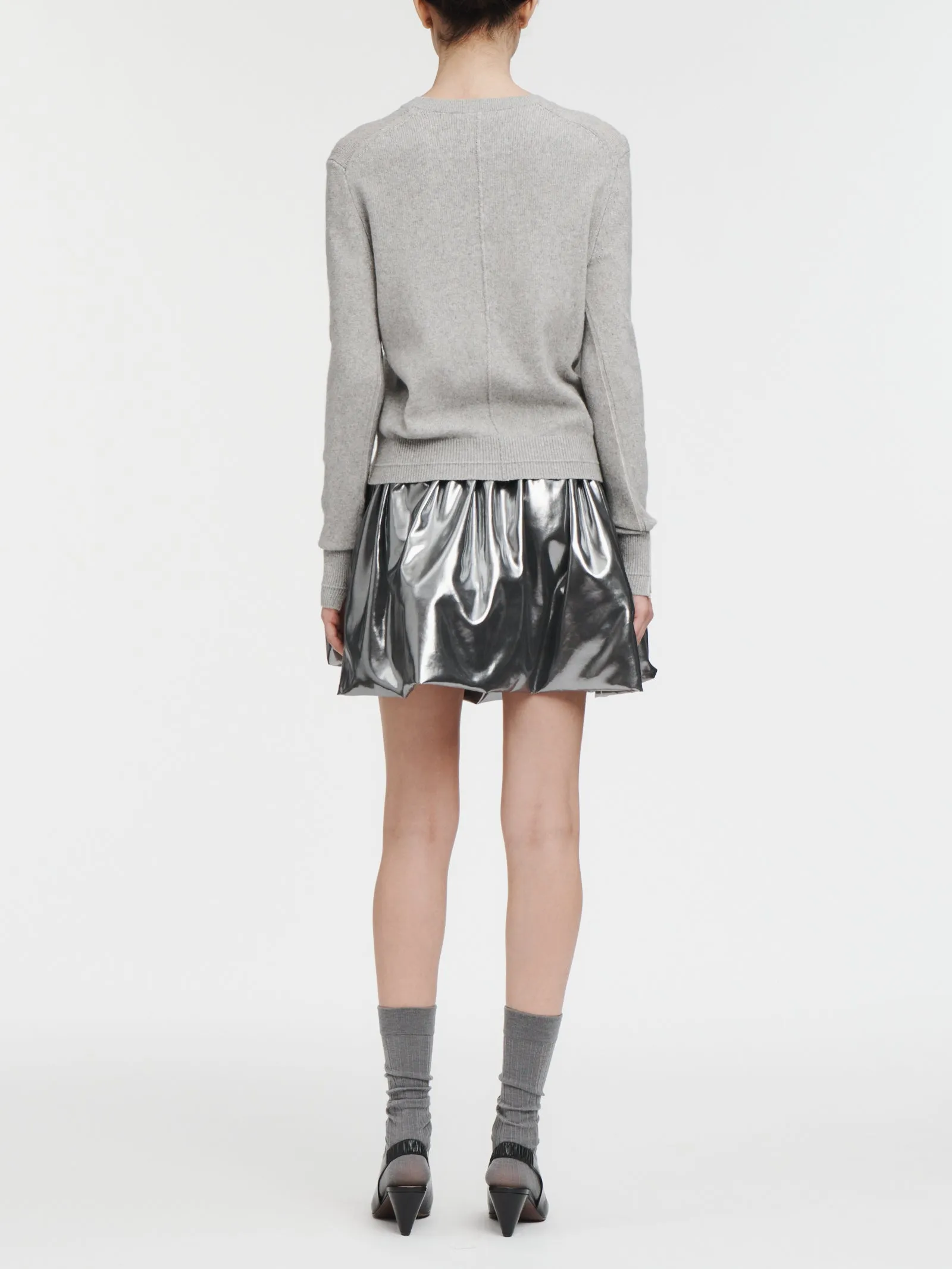 Featherweight Crew in Heather Grey sold by MARIA McMANUS product image thumbnail 3